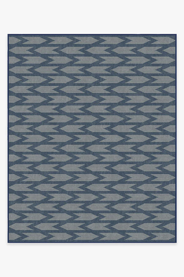 Savannah Navy Blue Outdoor Rug