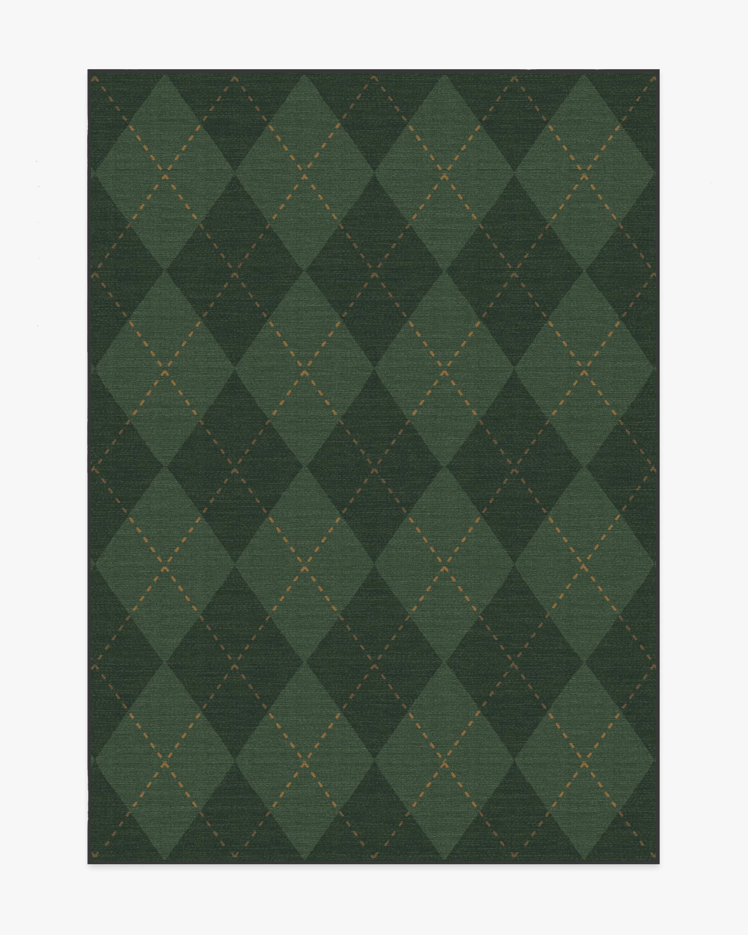 Oliver Argyle Forest Green Flatwoven Rug