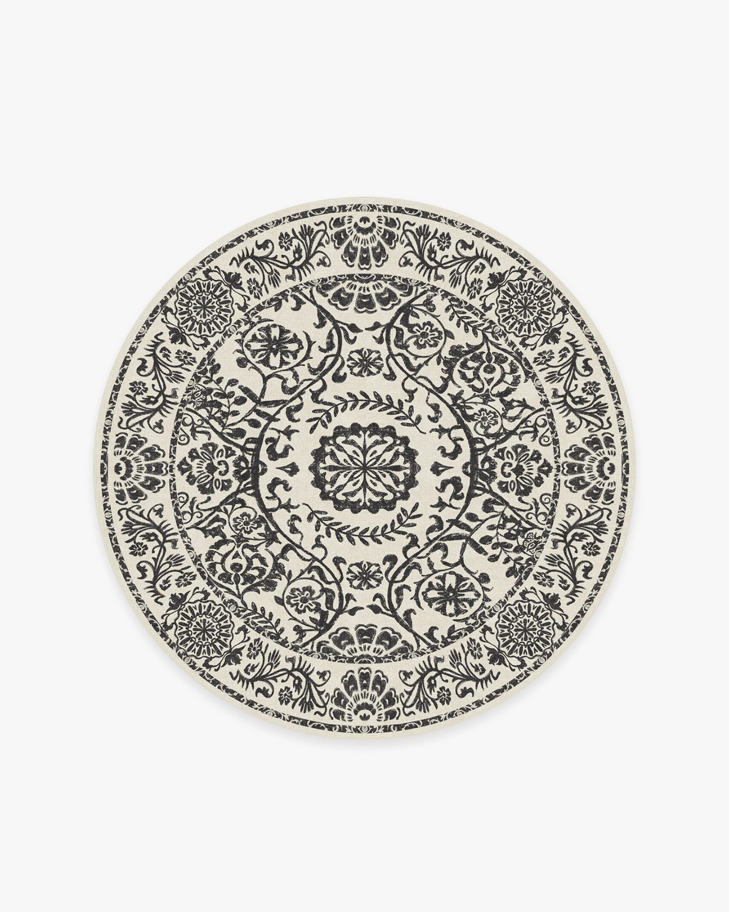 Delphina Black & White Rug