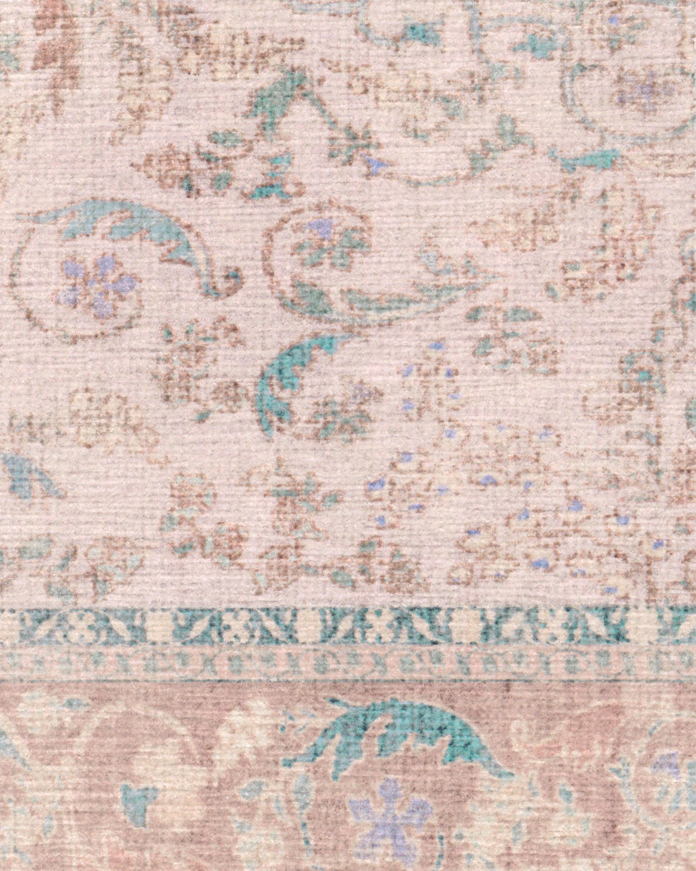 Fit For A Queen Soft Rose Rug by Bridgerton
