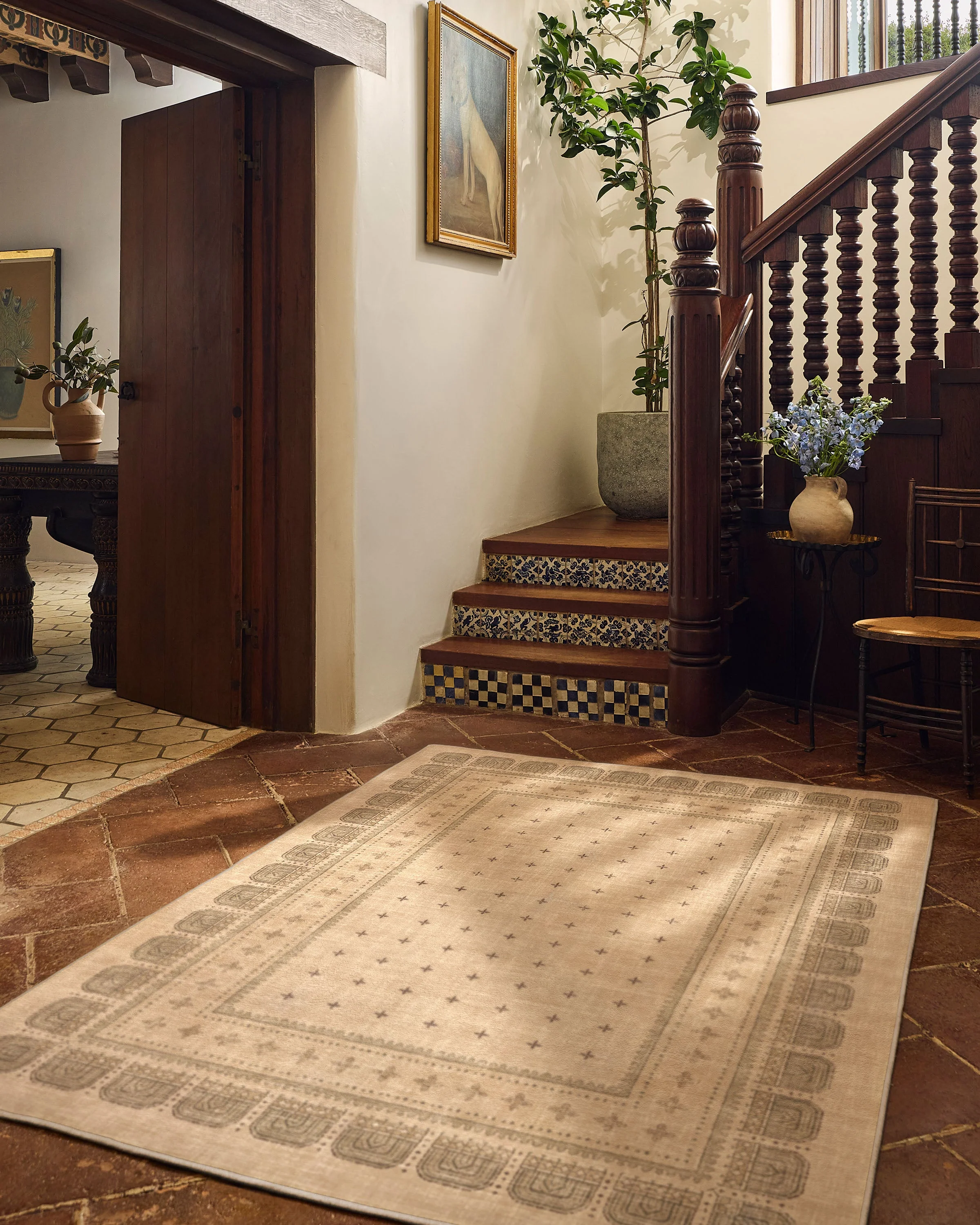 Beatrice Tan Flatwoven Rug