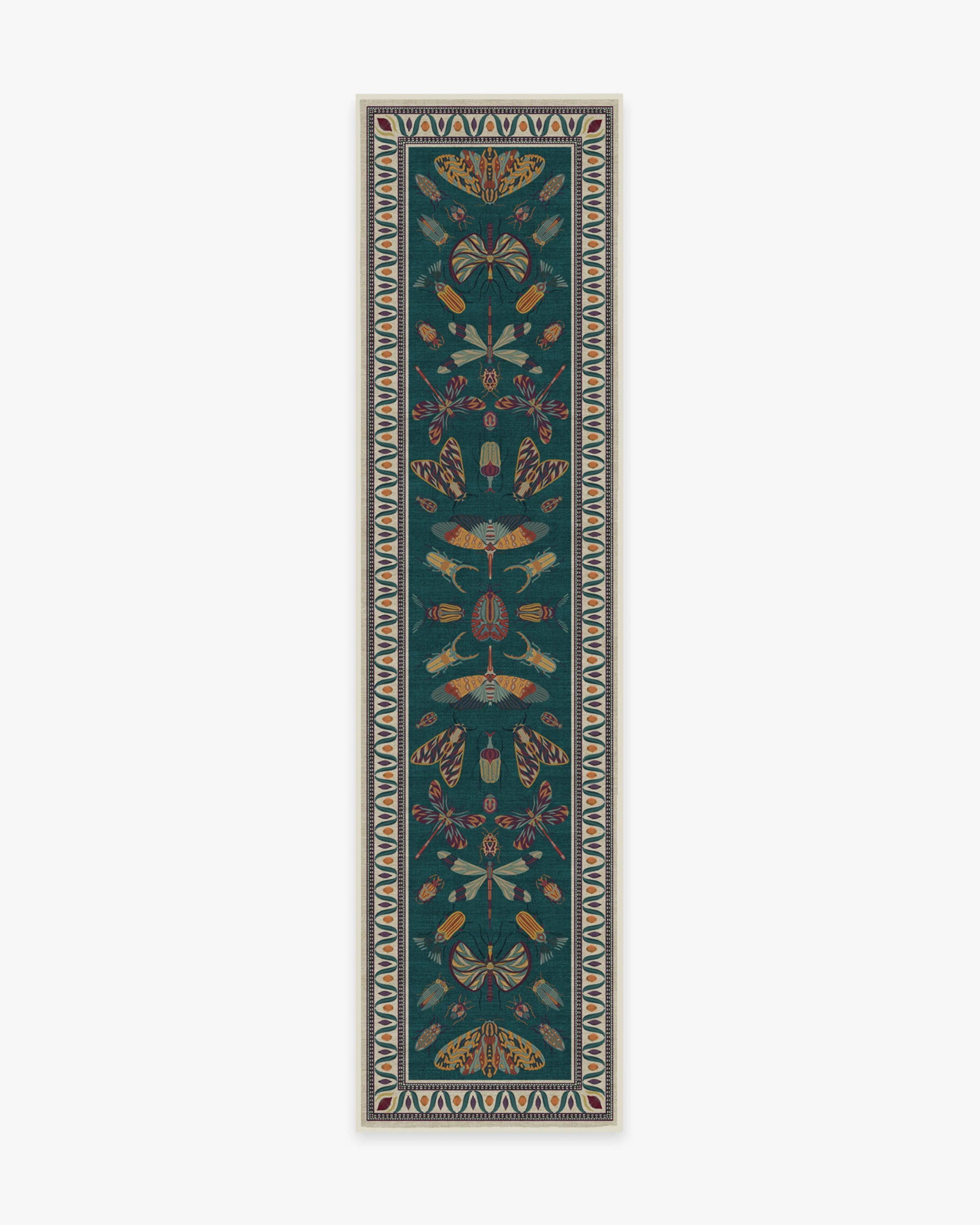 Flutterby Rug by Iris Apfel