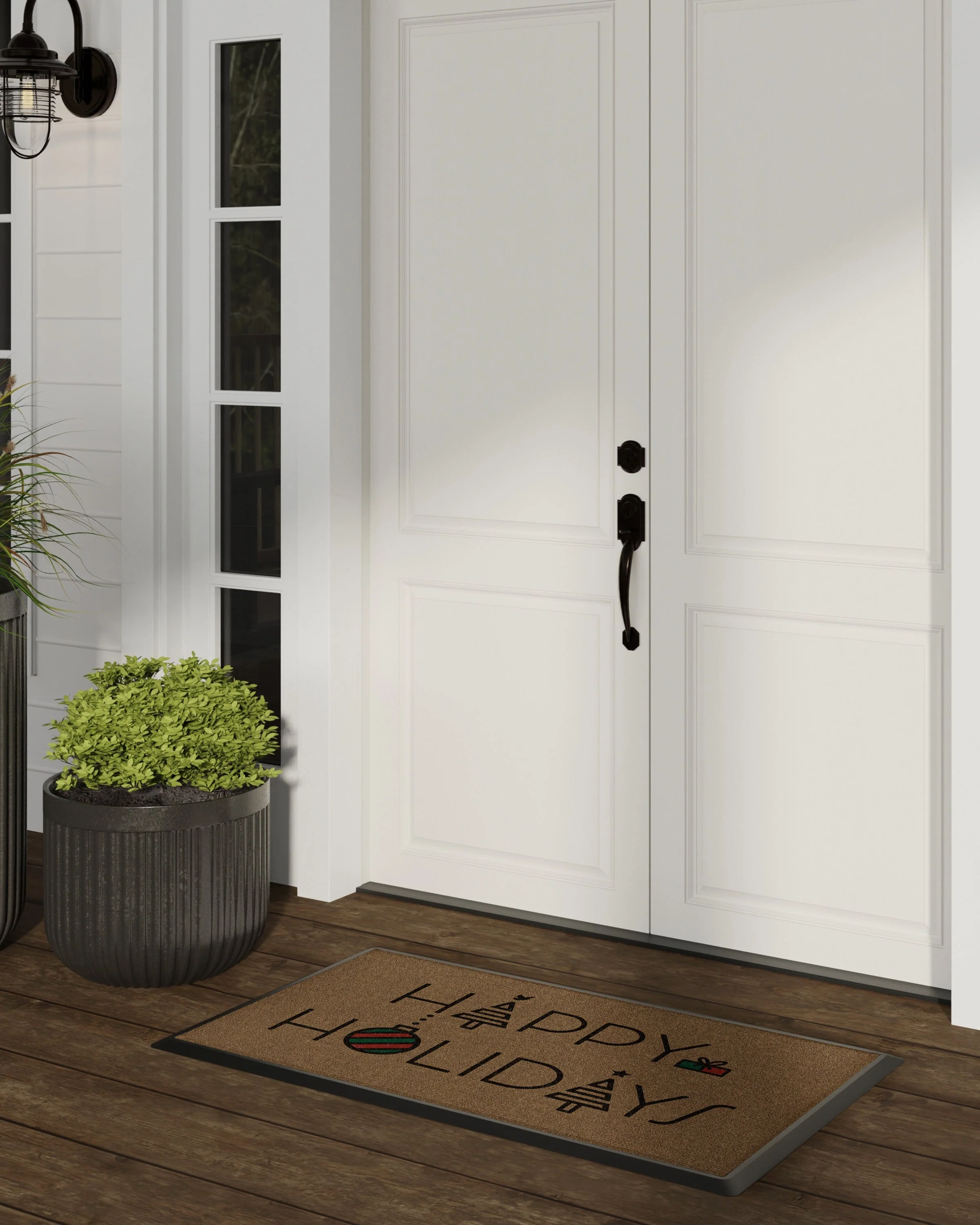 Deco Greeting Coir Large Doormat