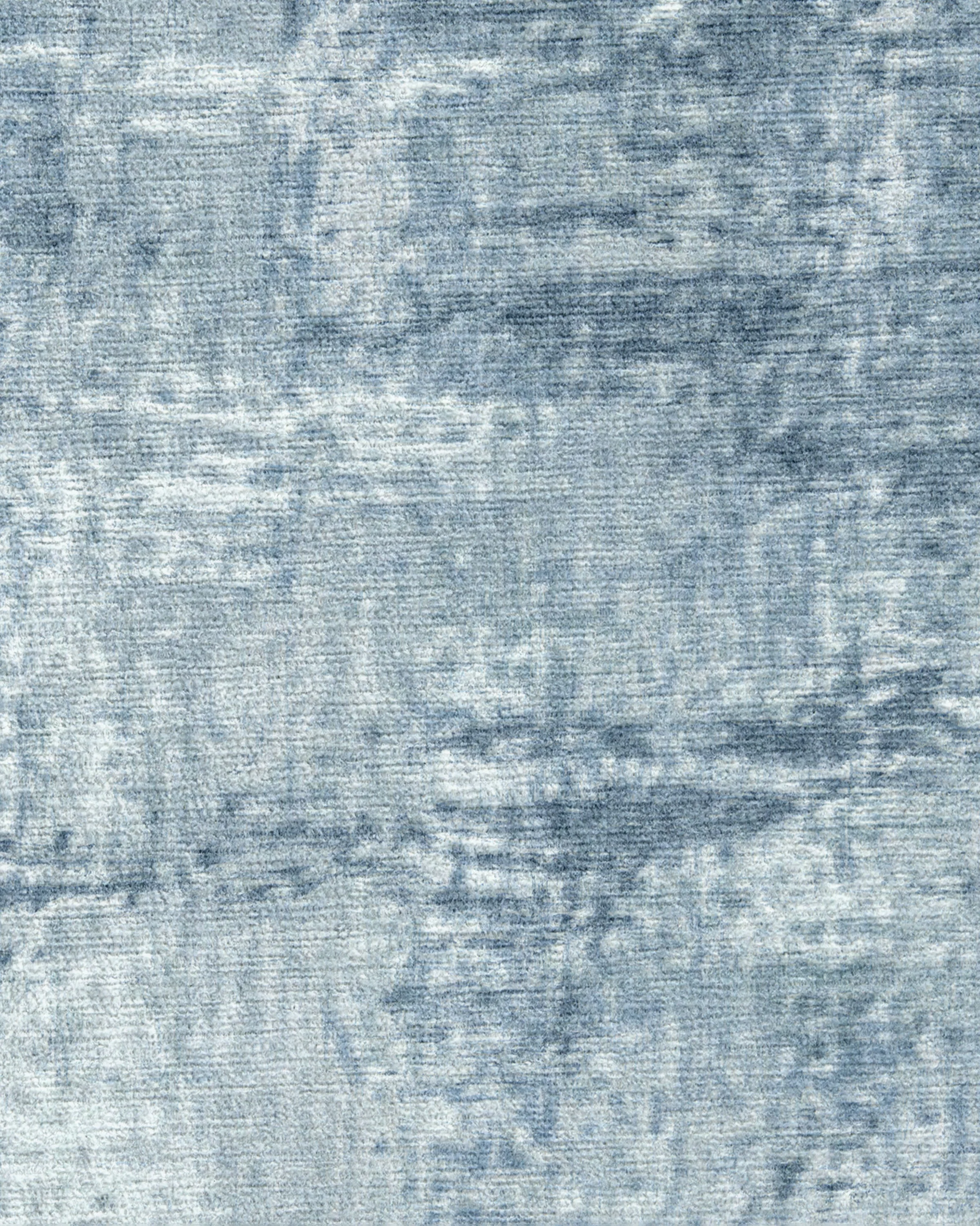 Impasto Slate Blue Flatwoven Rug