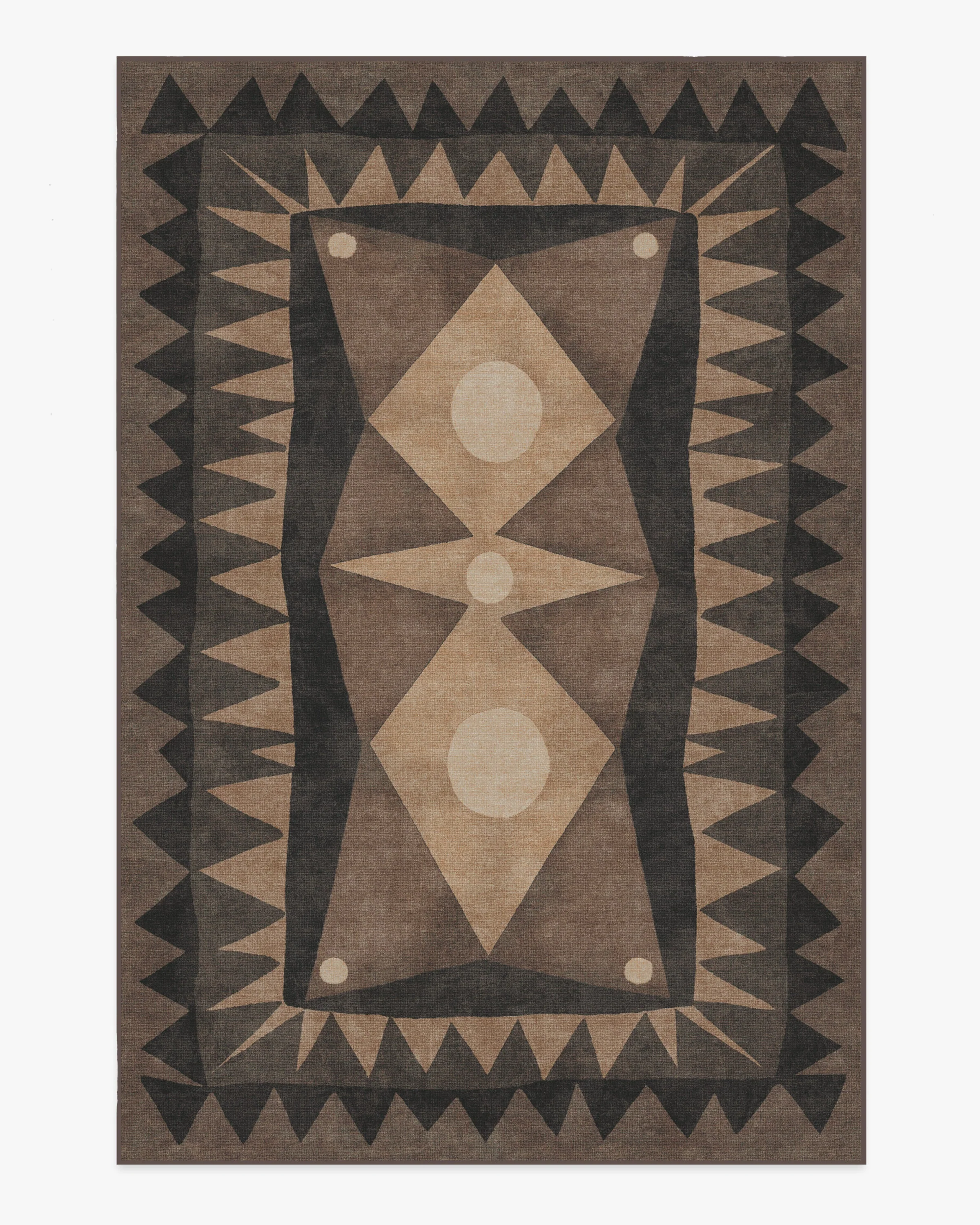 Hilma Charcoal Rug by Justina Blakeney