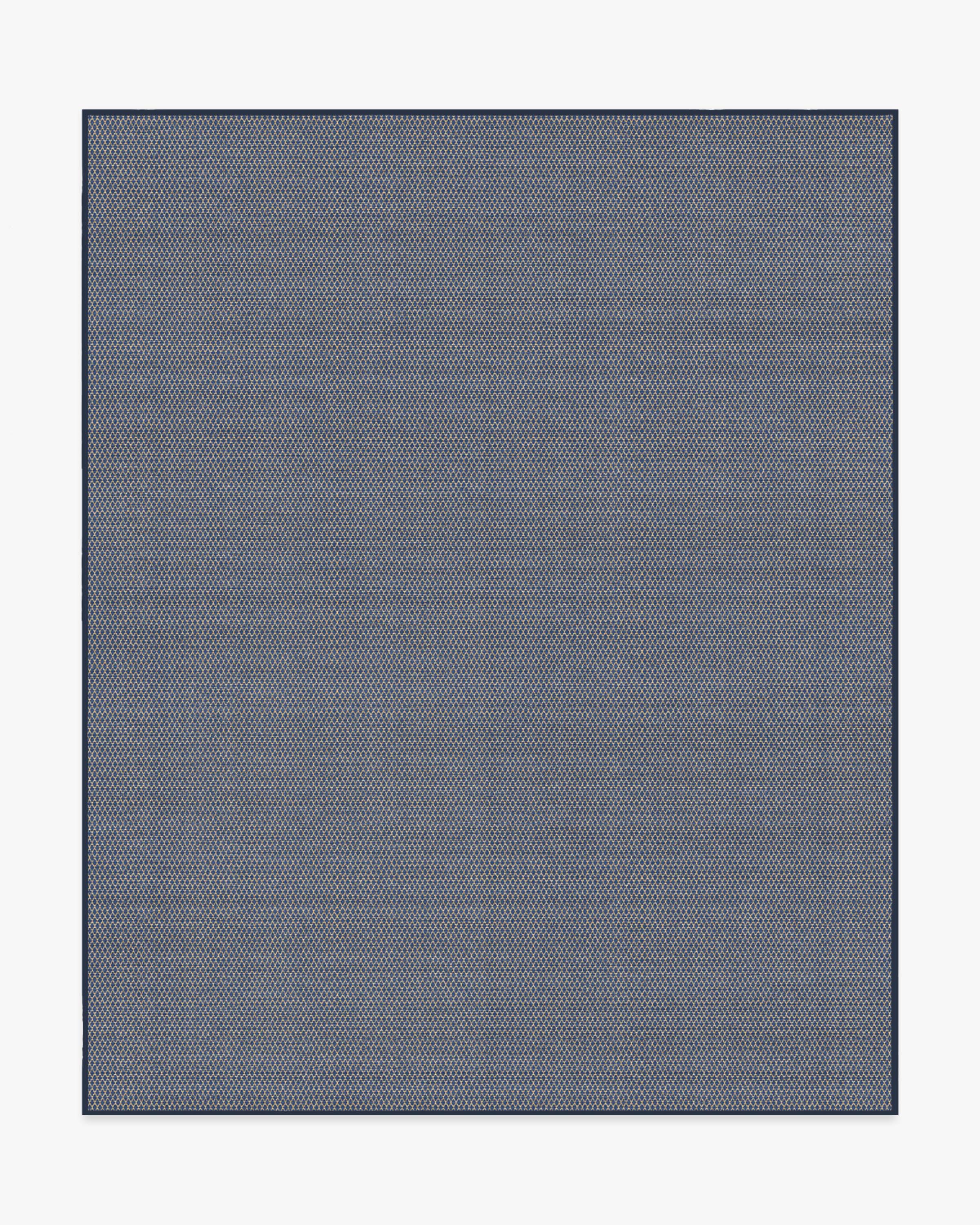 Tillie Solid Soft Navy Re-Jute Rug