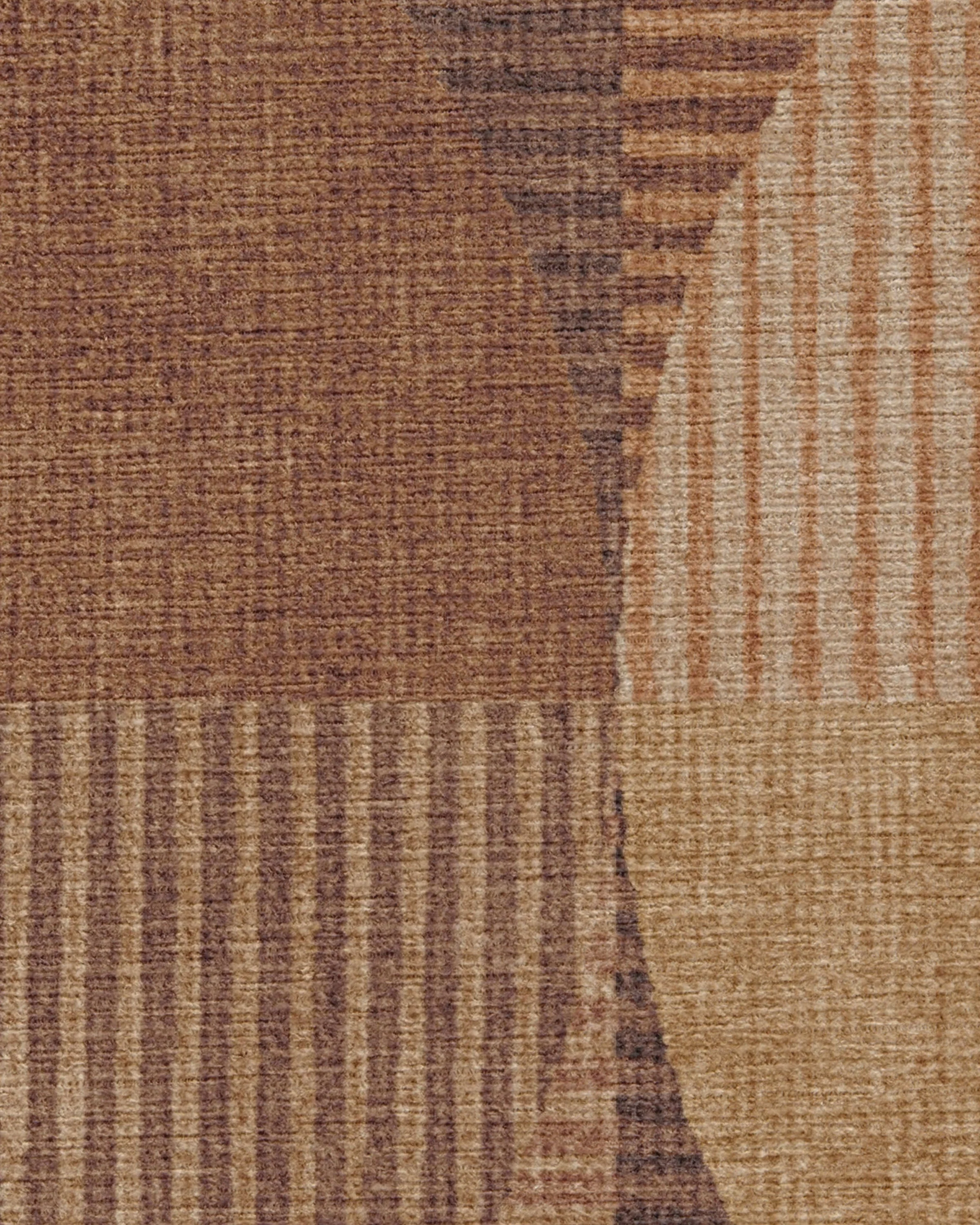 Harlow Copper & Brown Flatwoven Rug