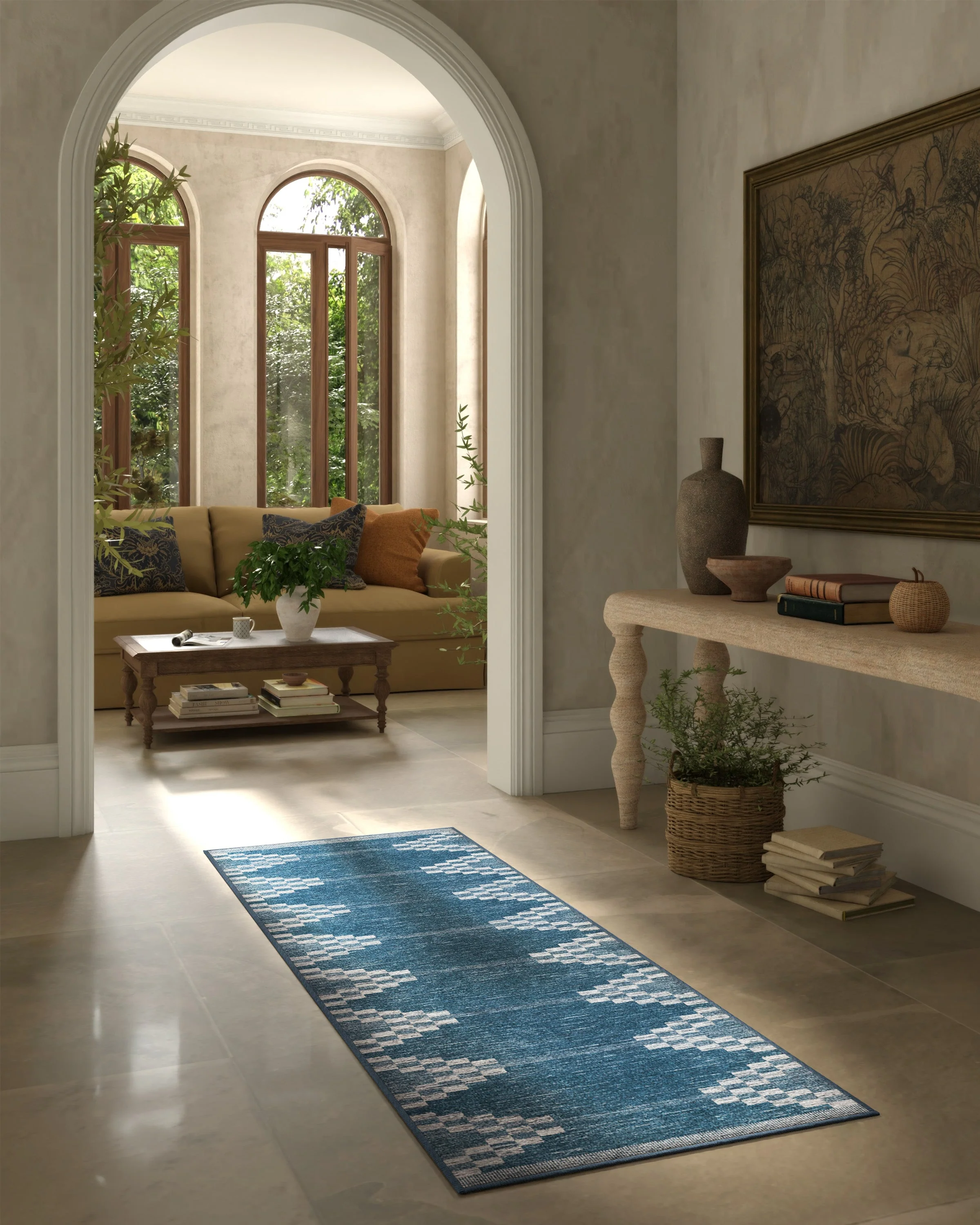 Sloane Blue Rug