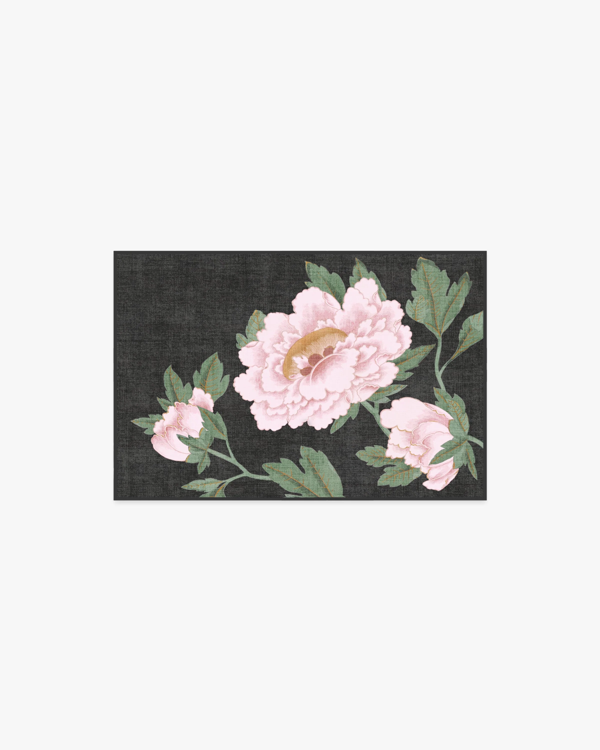 Haru Charcoal Rug by Gracie