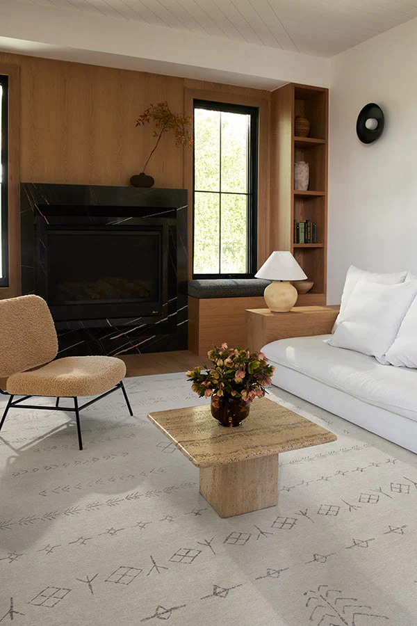 Astrid Off White Flatwoven Rug