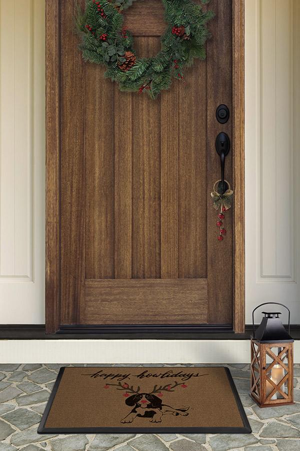 Happy Howlidays Doormat