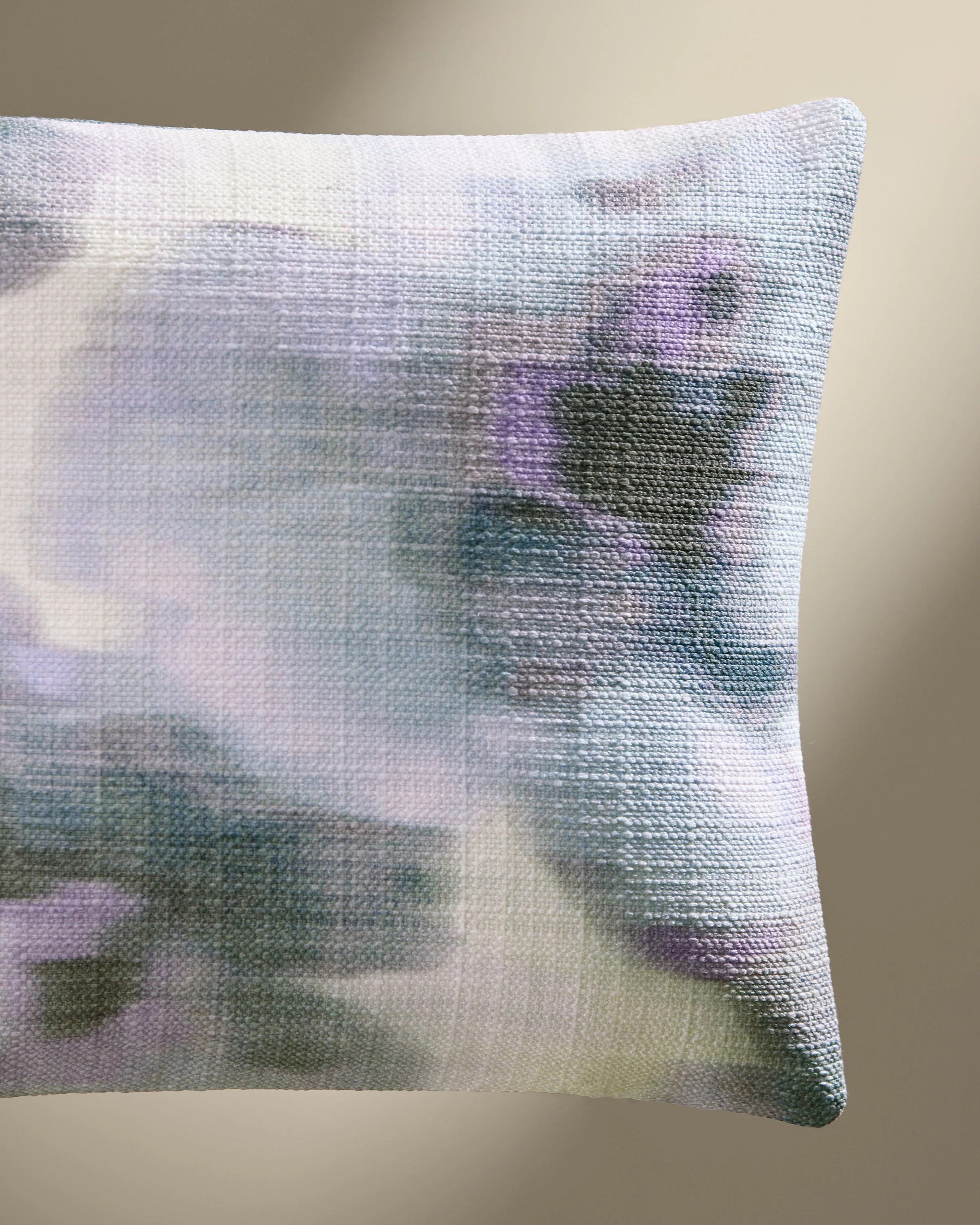Emma Lavender Woven Throw Pillow