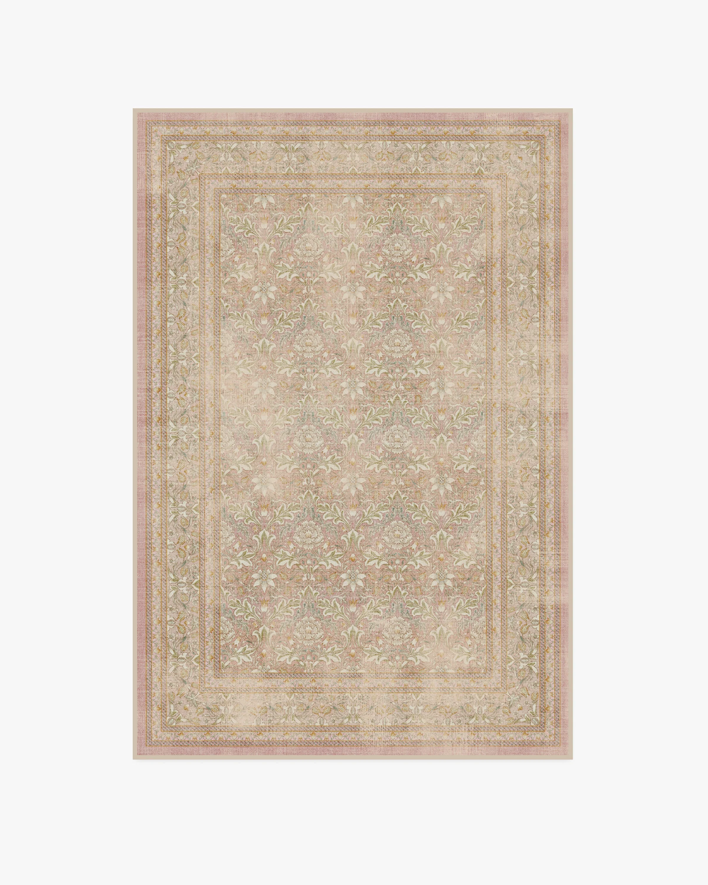 Simply Severn Soft Pink Flatwoven Rug by Morris & Co.