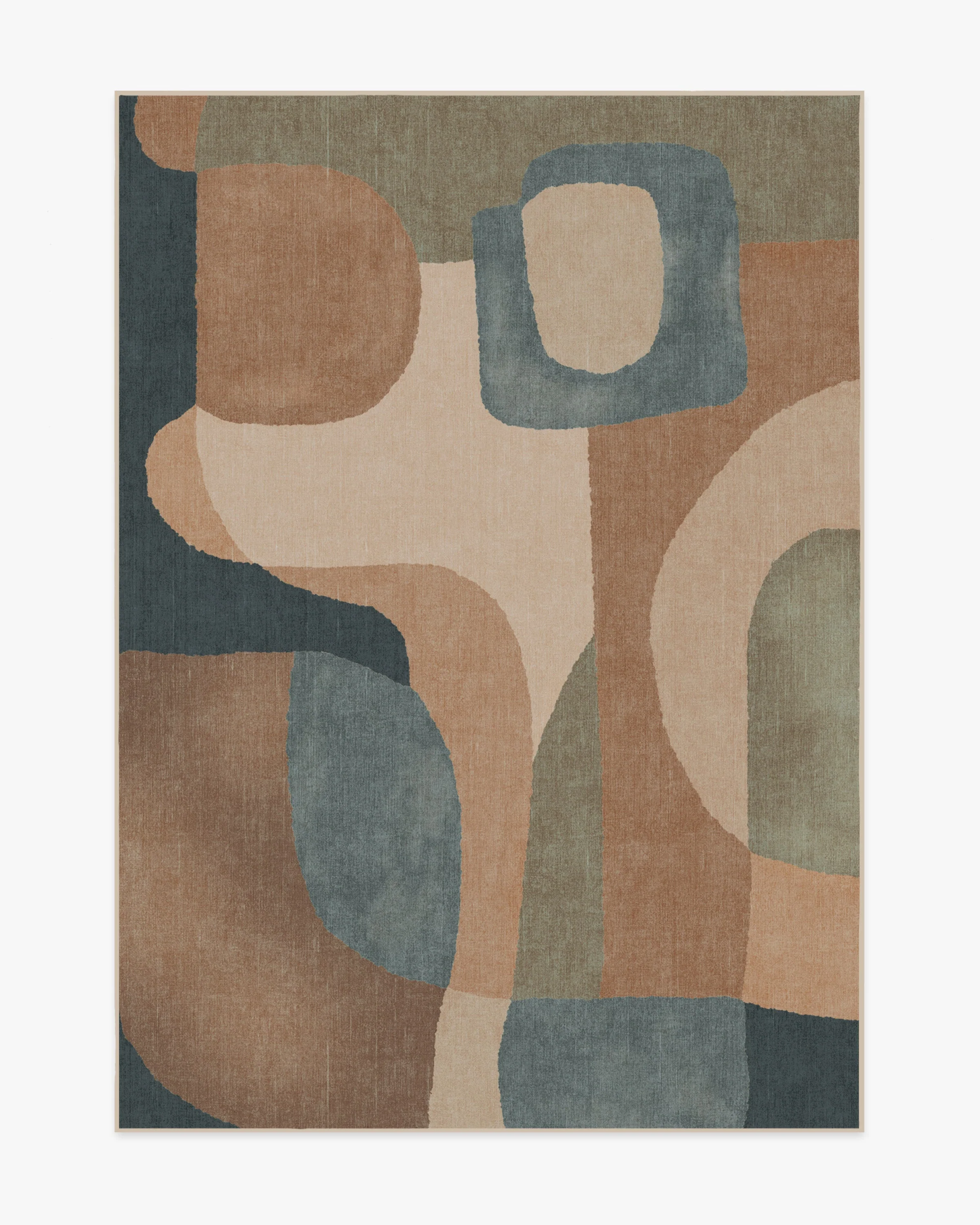 Sonia Sand & Ocean Flatwoven Rug by Justina Blakeney