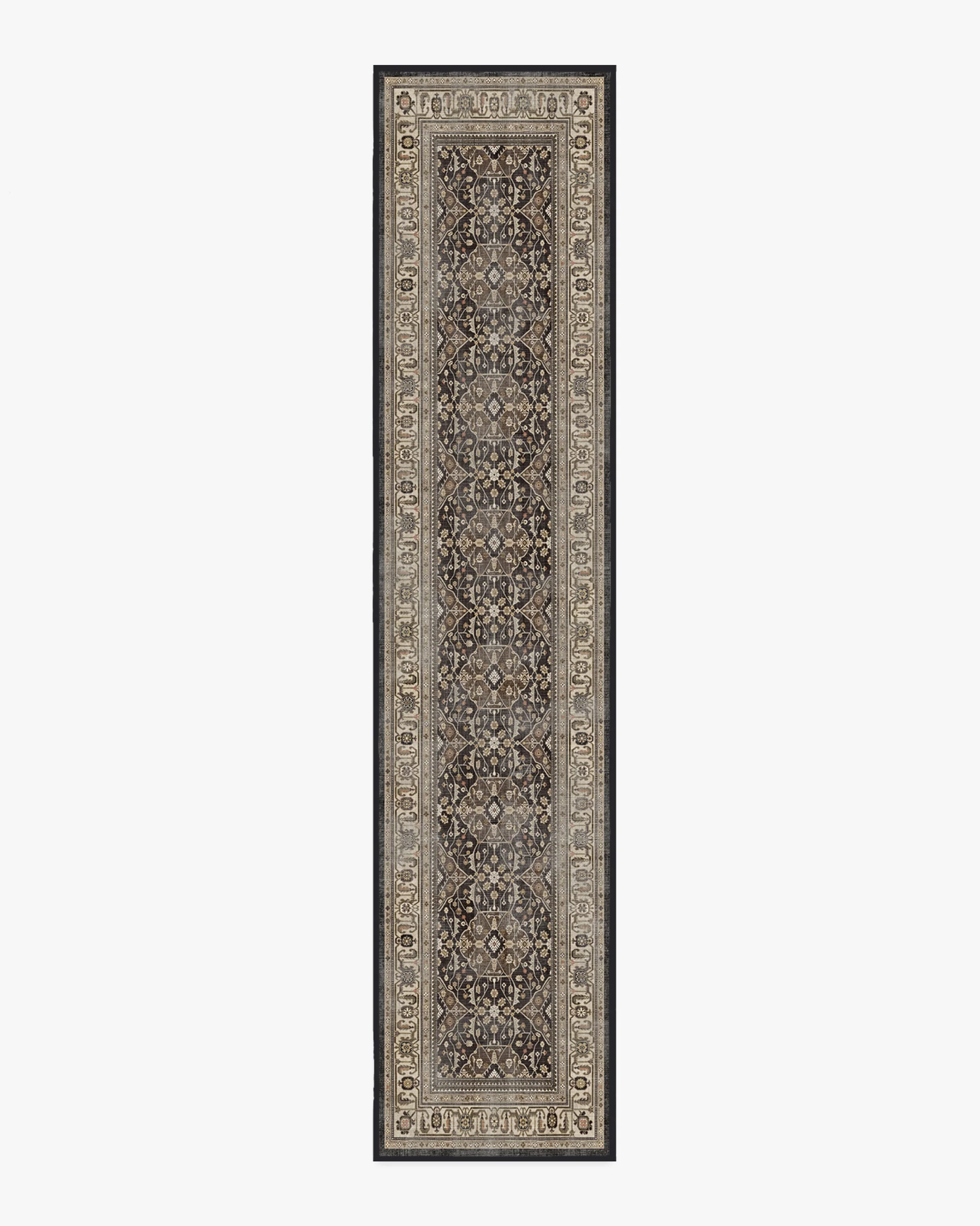 Alessia Dark Wood Flatwoven Rug