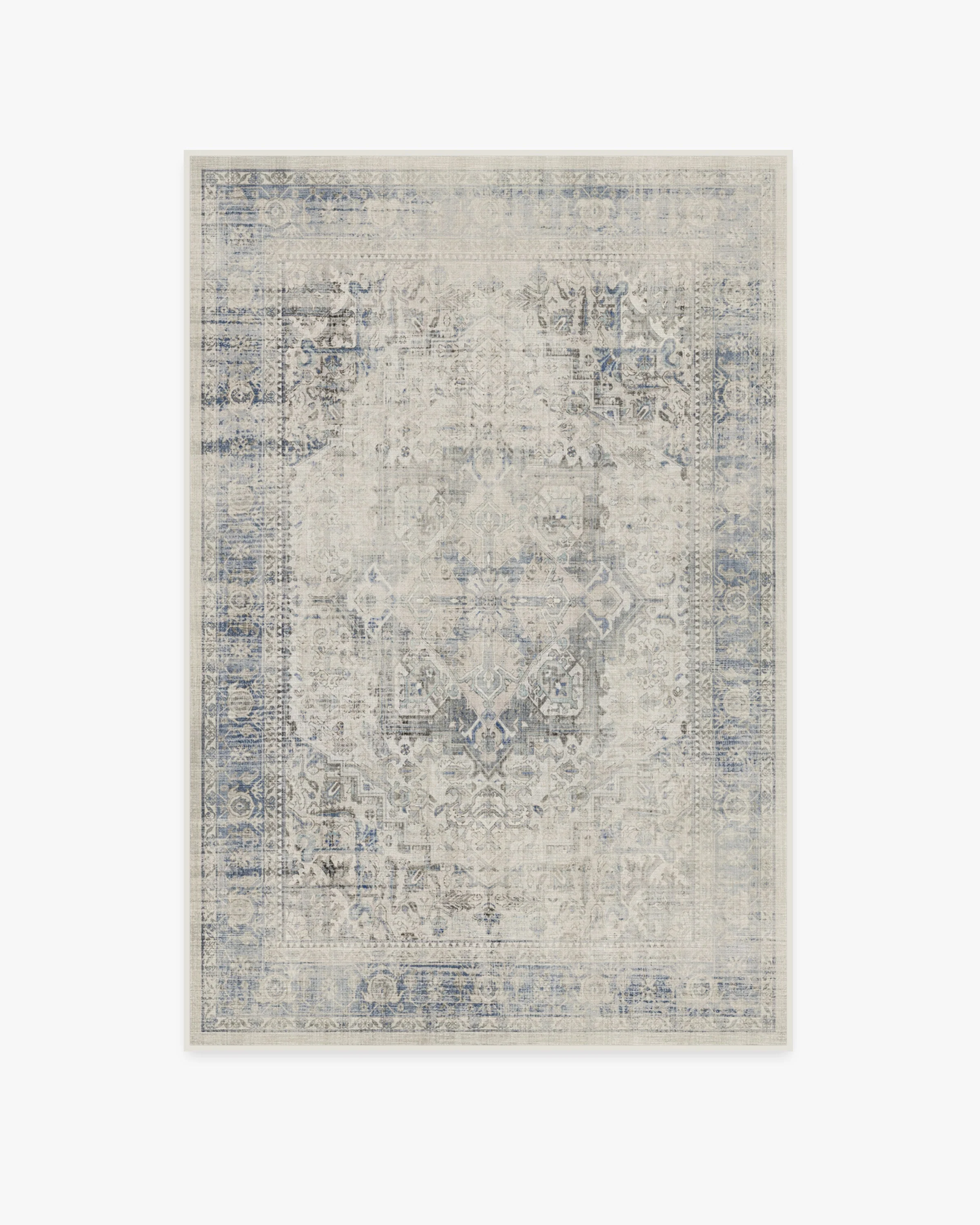Kamran Blue Quartz Rug