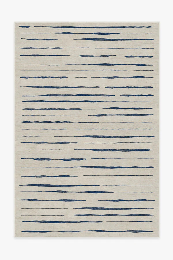 Talas Stripe Indigo Rug