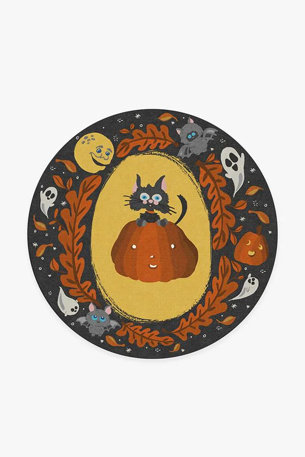 Scaredy Cat Flatwoven Rug