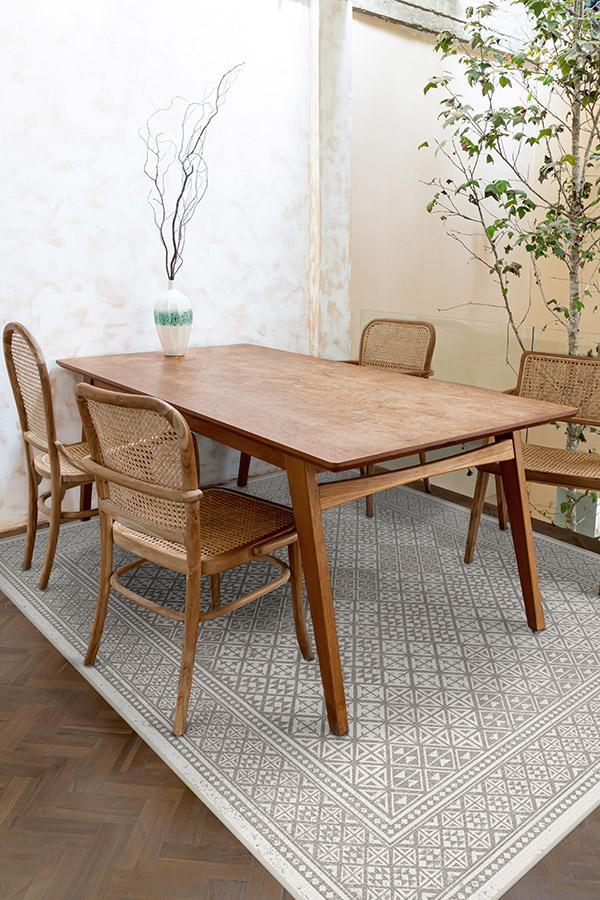 Loseta Grey Outdoor Rug
