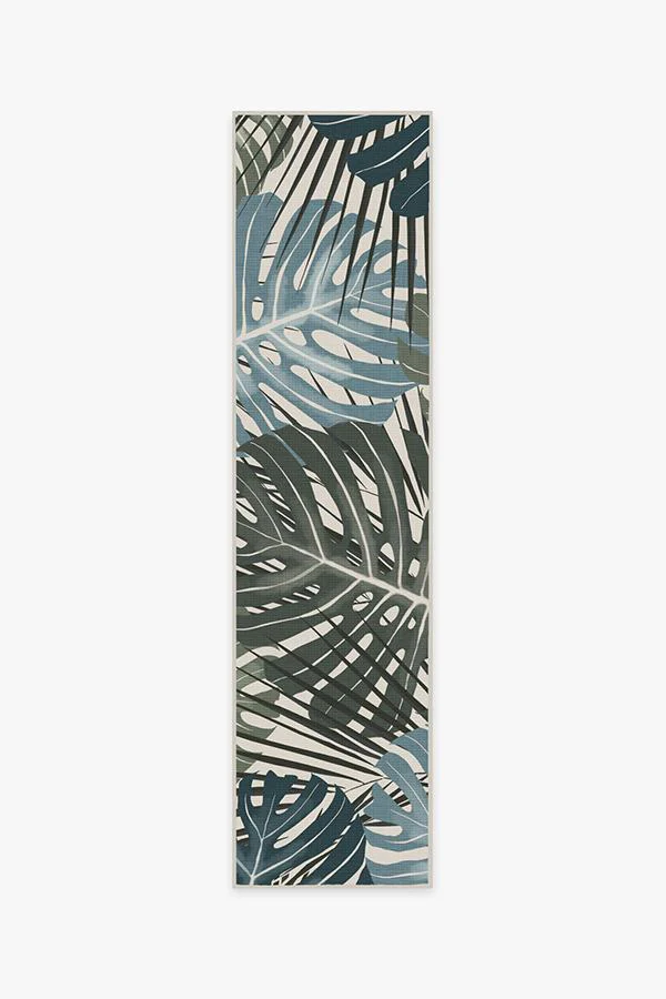 Monstera Jade Rug