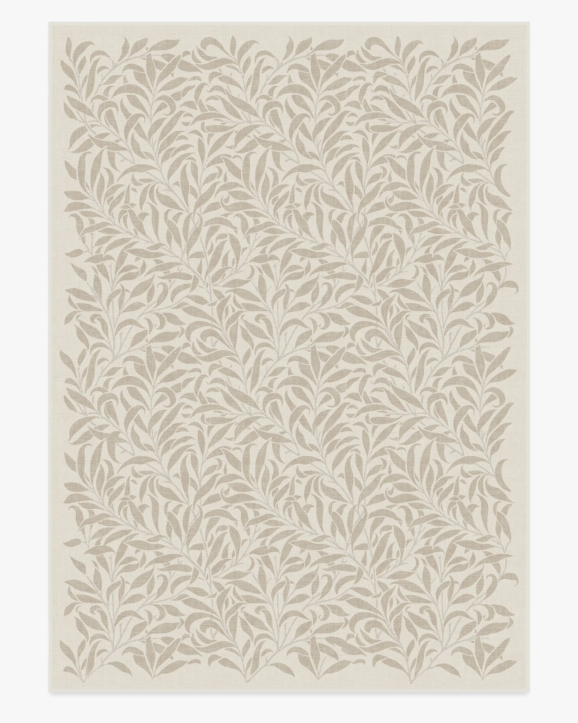 Pure Willow Boughs Natural Flatwoven Rug by Morris & Co.