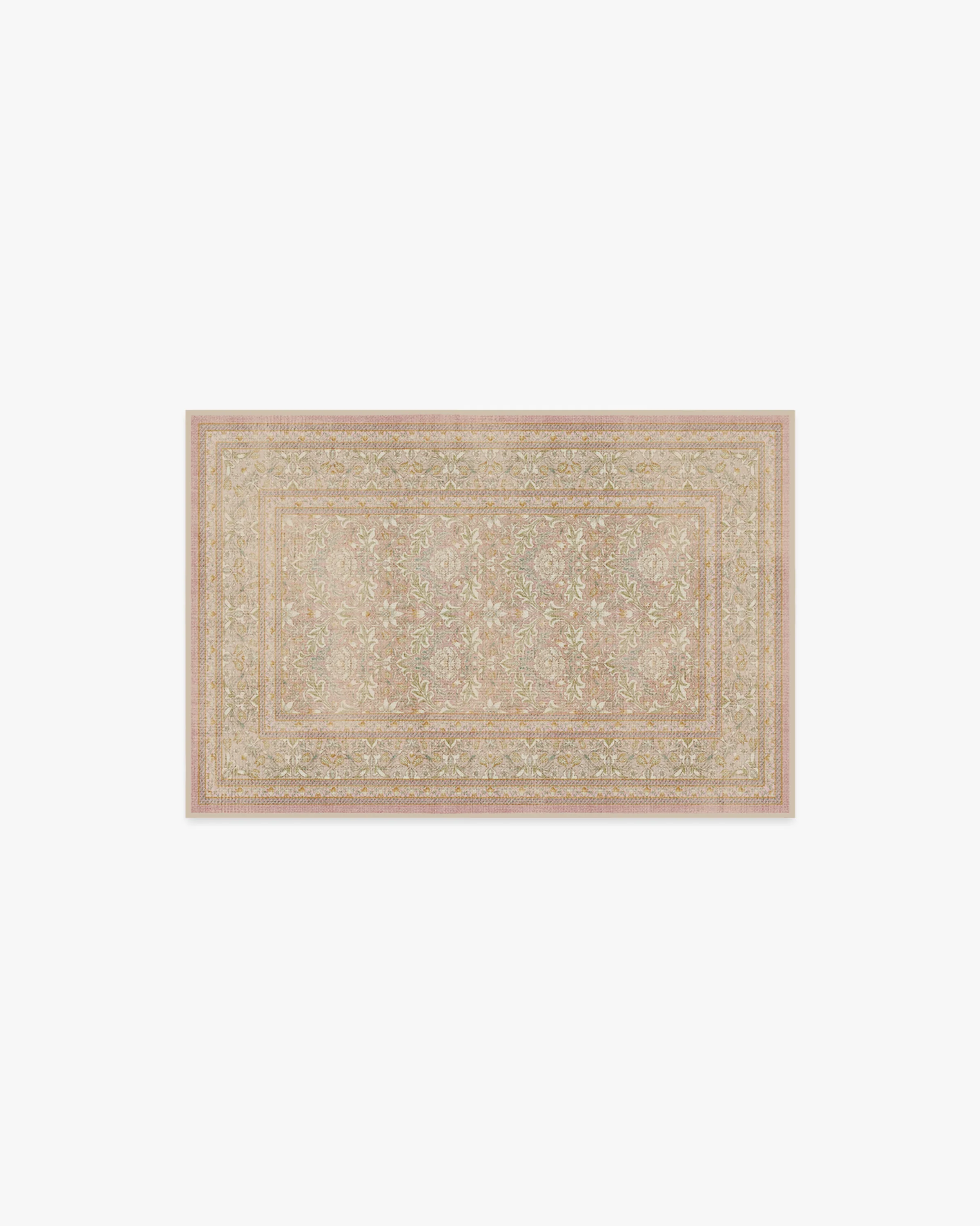 Simply Severn Soft Pink Flatwoven Rug by Morris & Co.