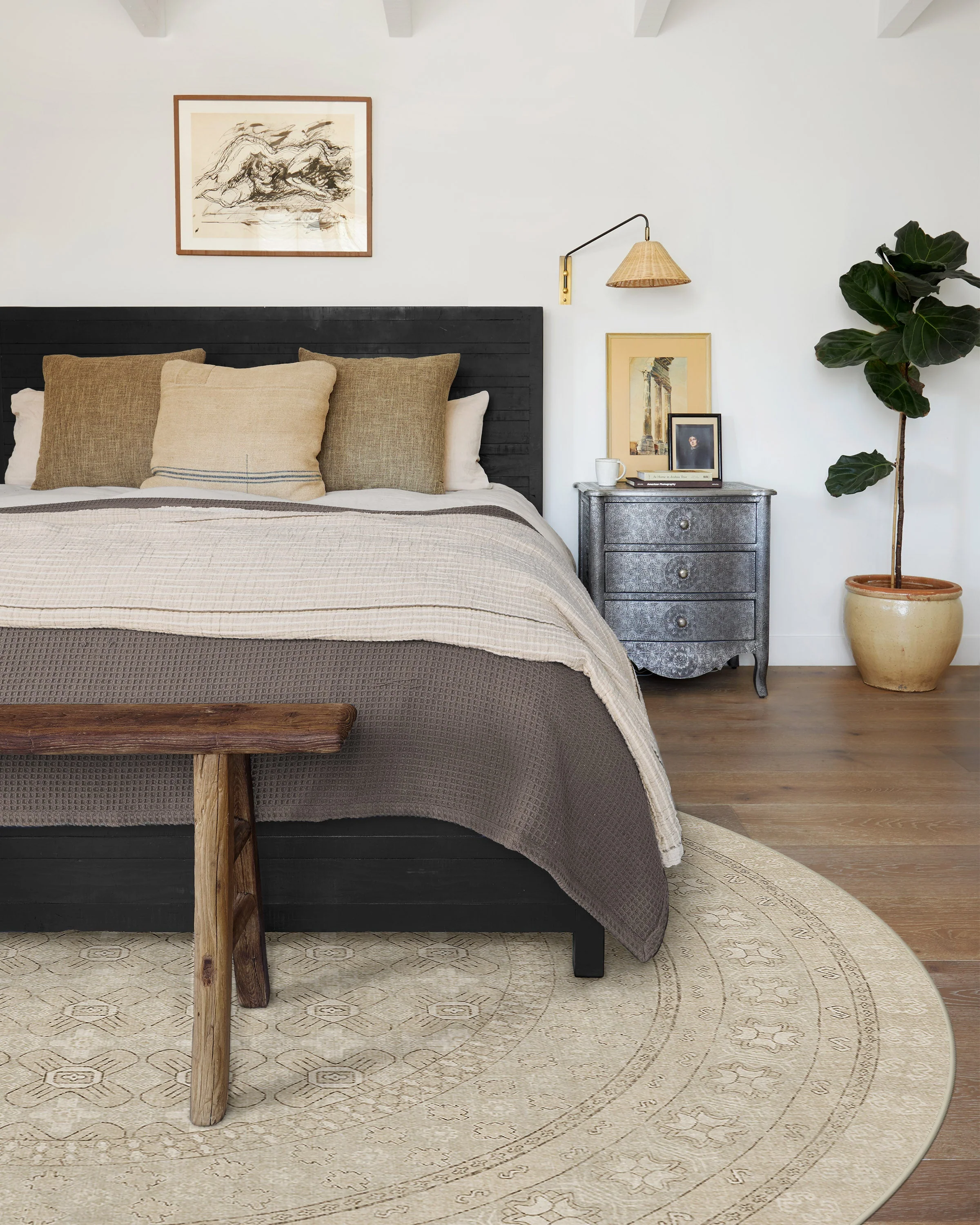 Cyrus Beige Ivory Rug