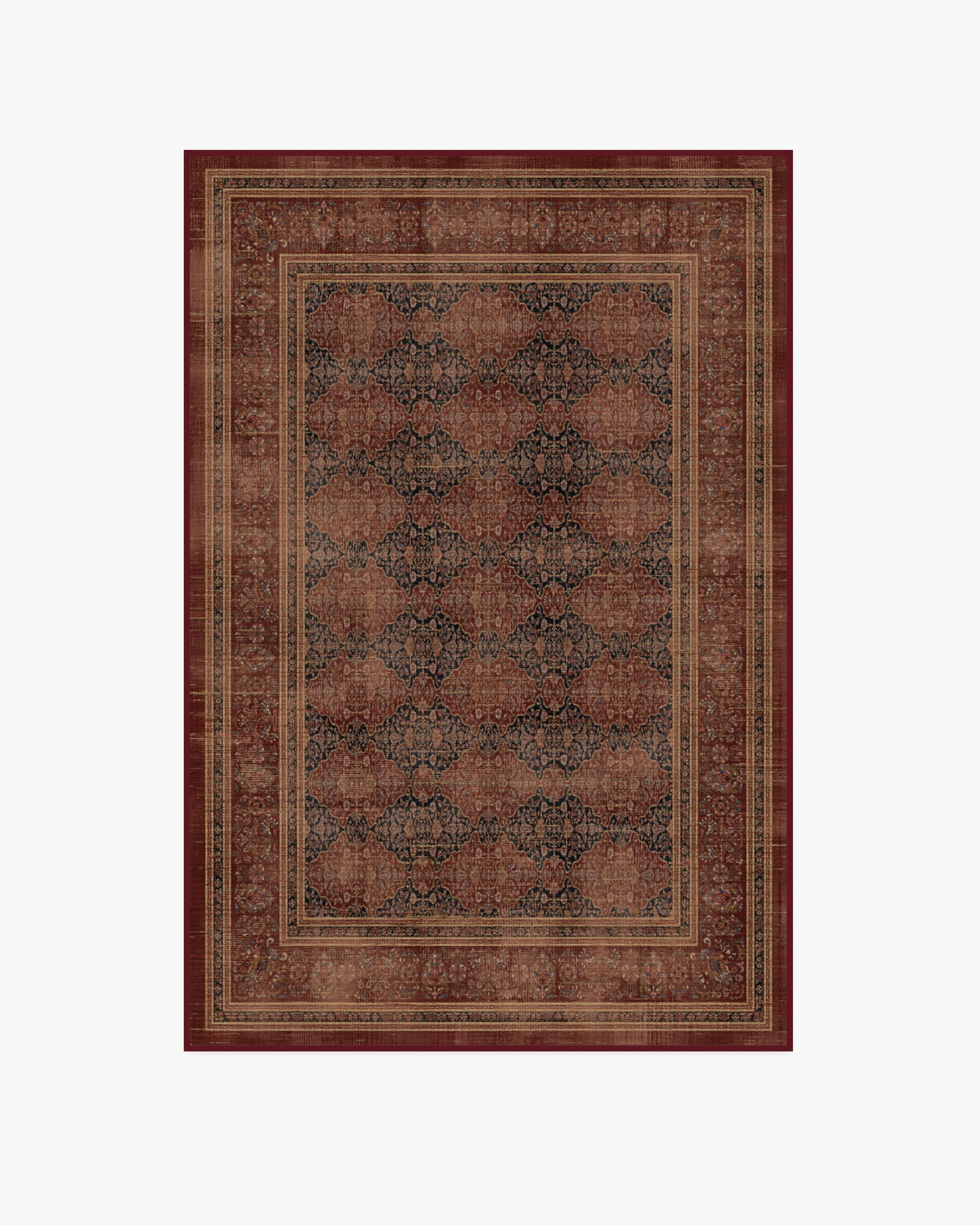 Vesper Amber Red Rug