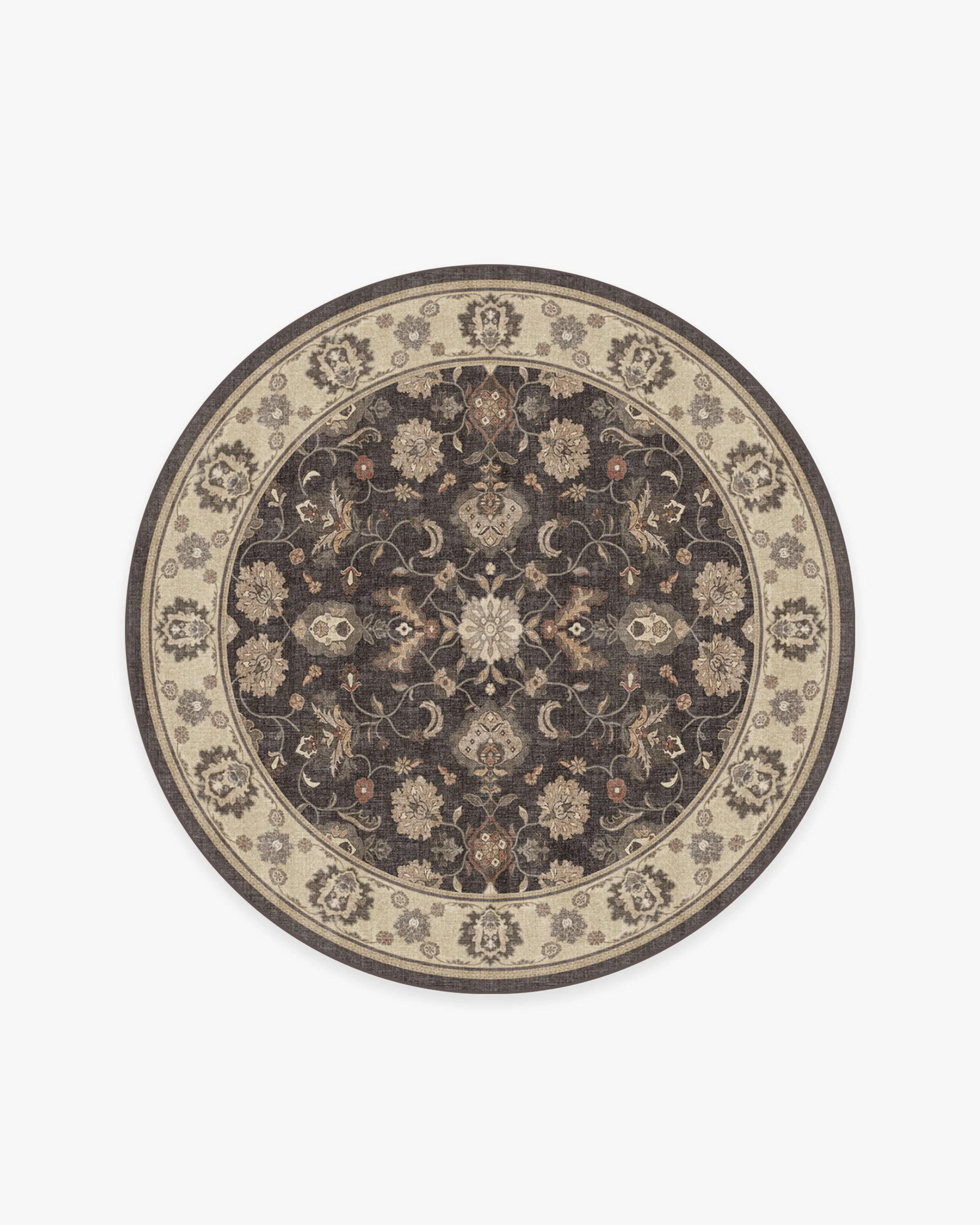 Odette Dark Wood Flatwoven Rug