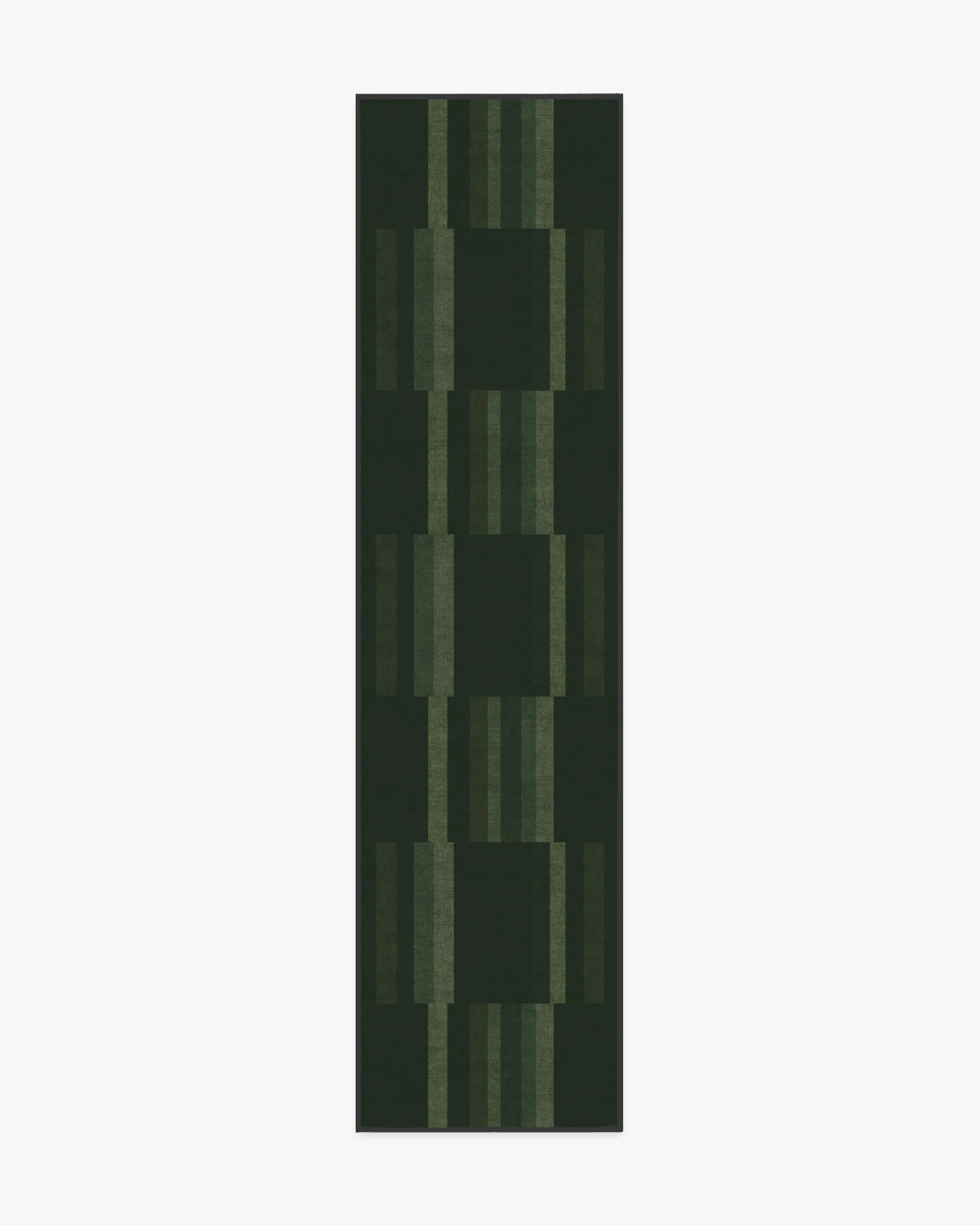 London Olive & Green Flatwoven Rug by Michael Michalsky