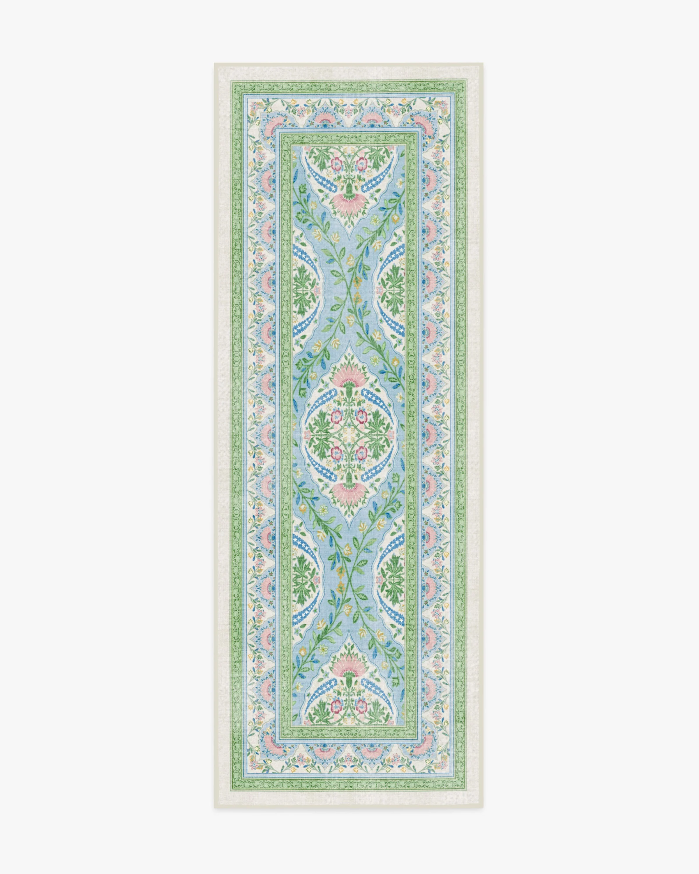 Skye Blue Multicolor Rug by Mrs. Alice