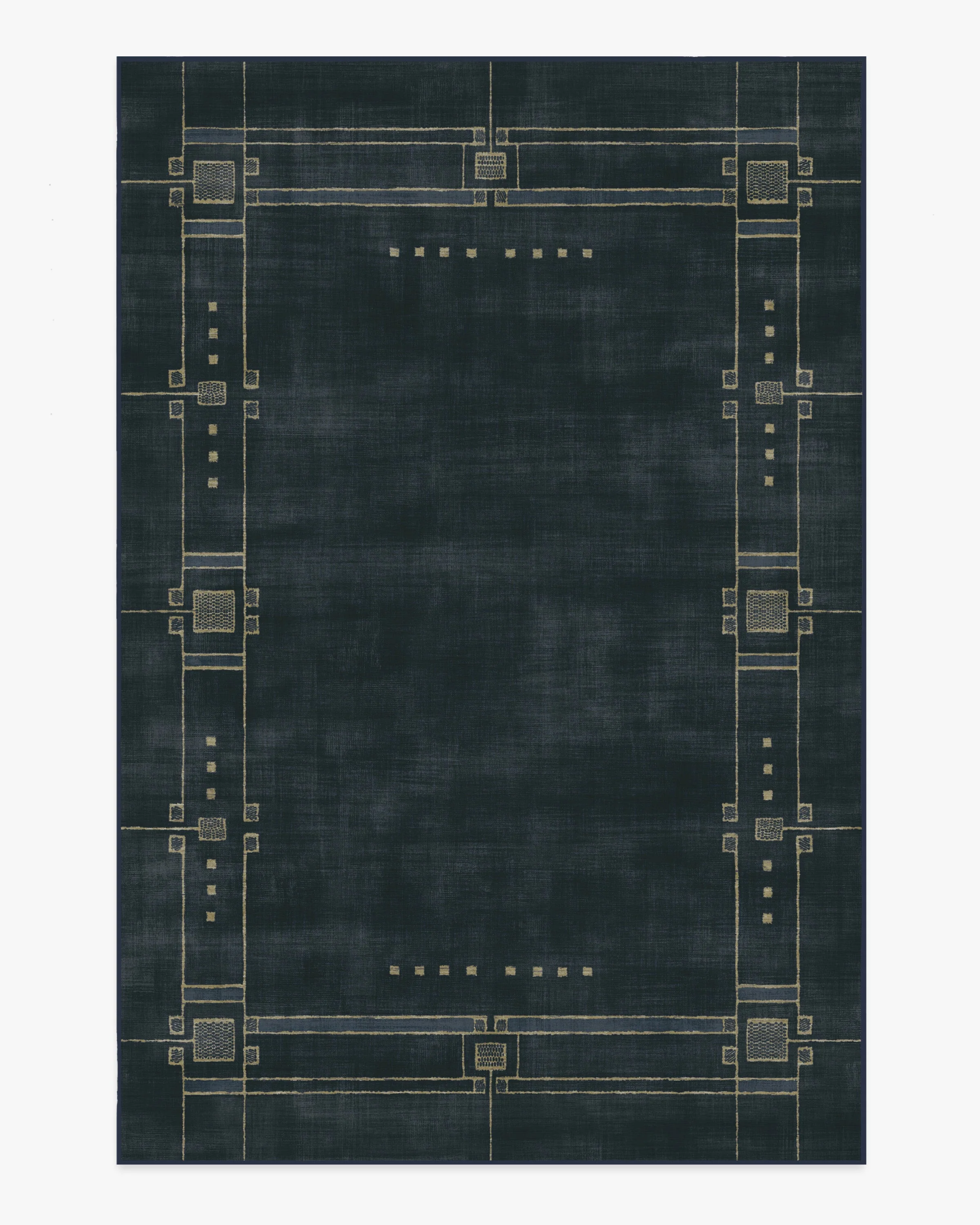 Avery Midnight Blue Rug by Architectural Digest