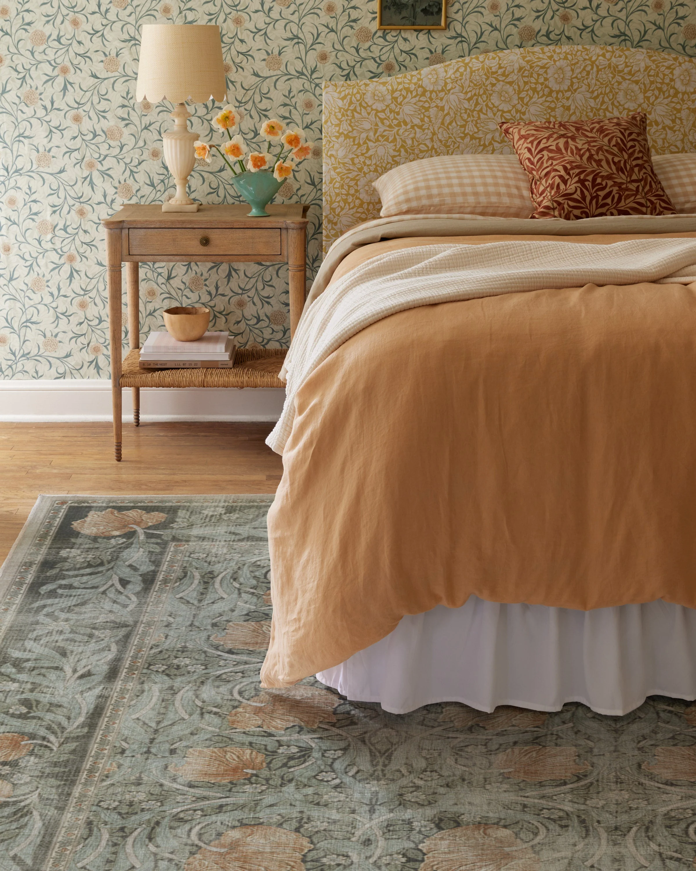 Pimpernel Jade Rug by Morris & Co.