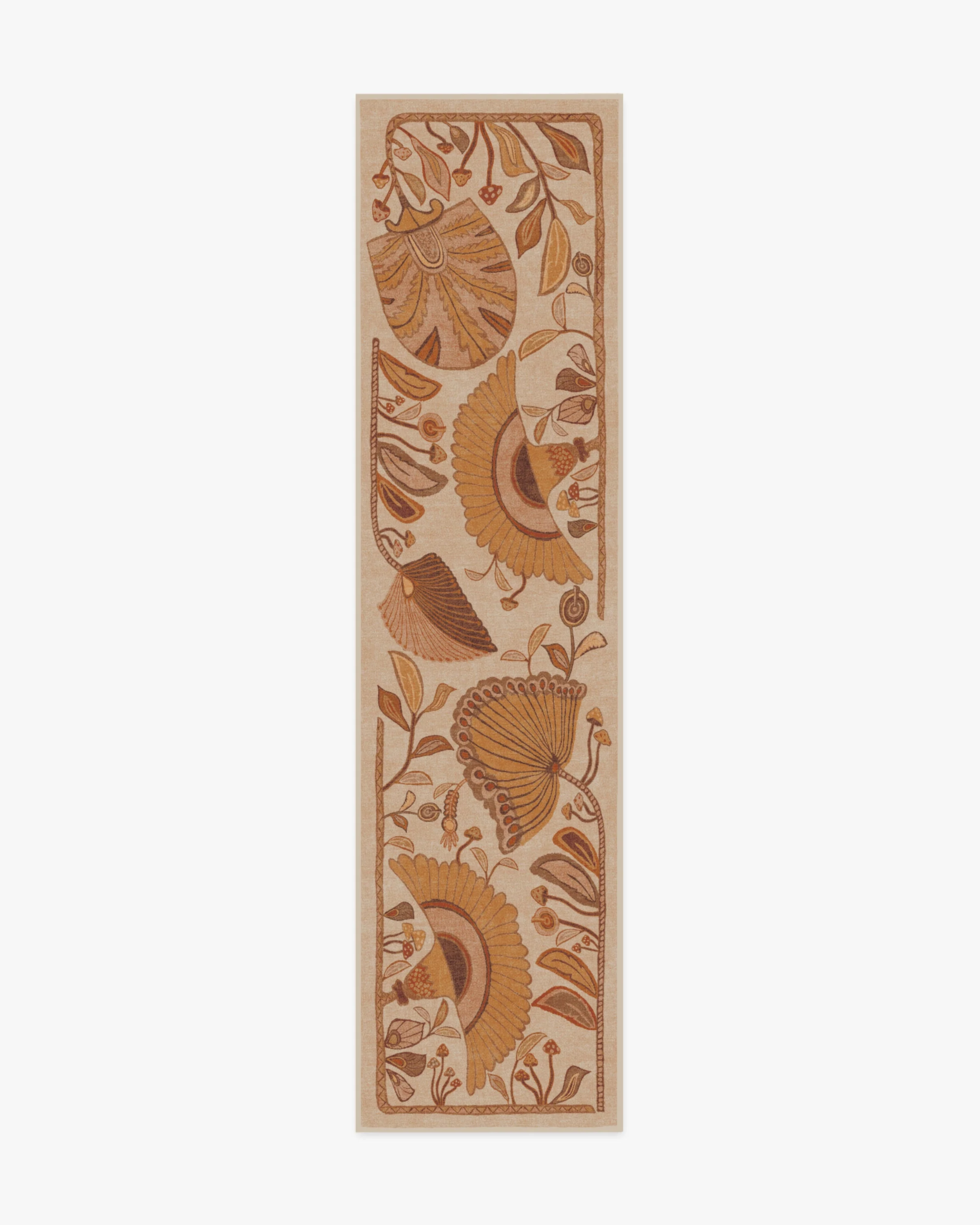 Alice Mellow Yellow Flatwoven Rug by Justina Blakeney