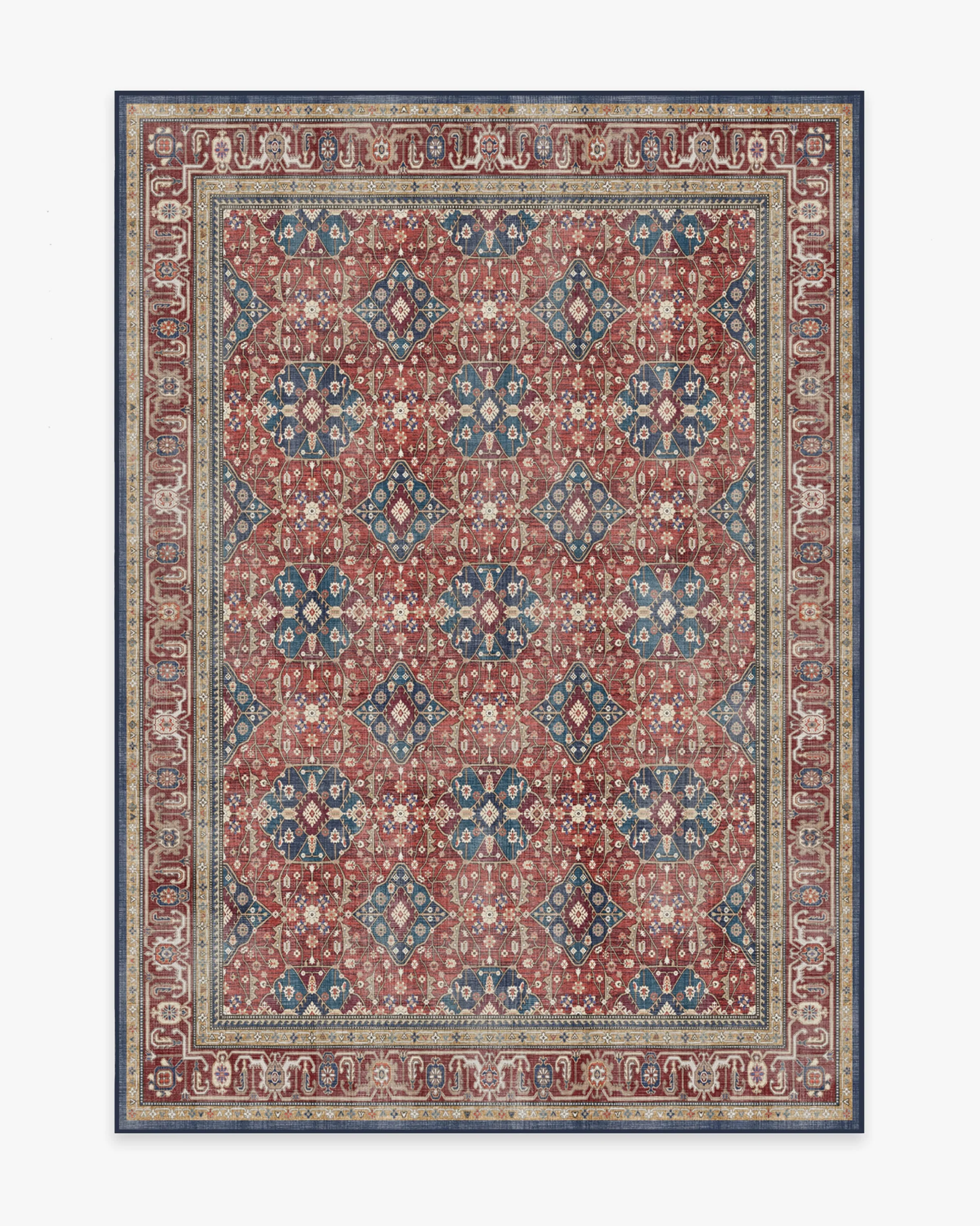 Alessia Royal Red Rug