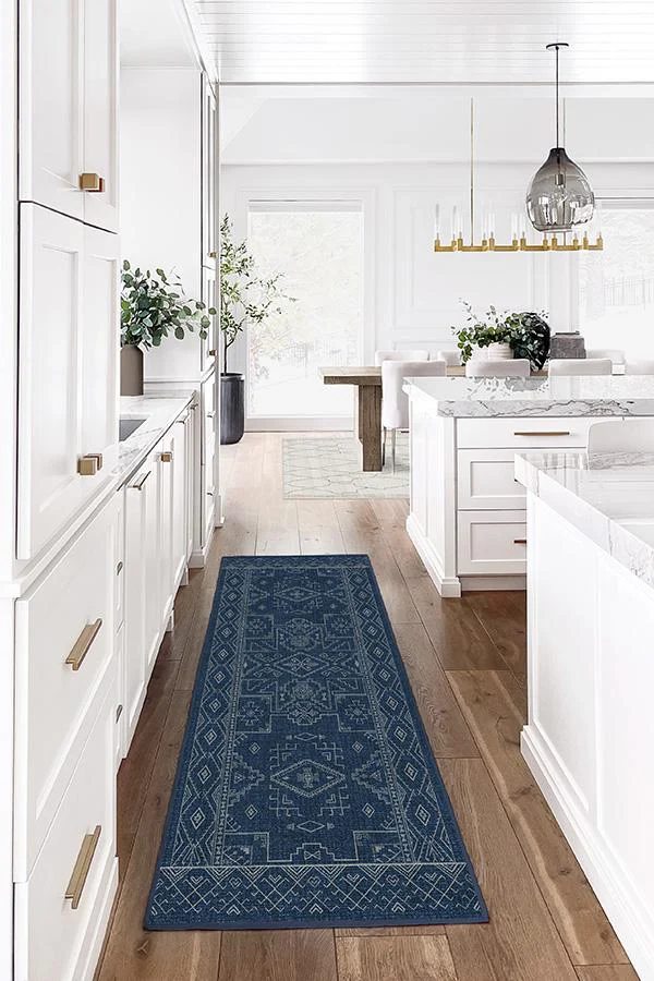 Leelu Navy Blue Rug