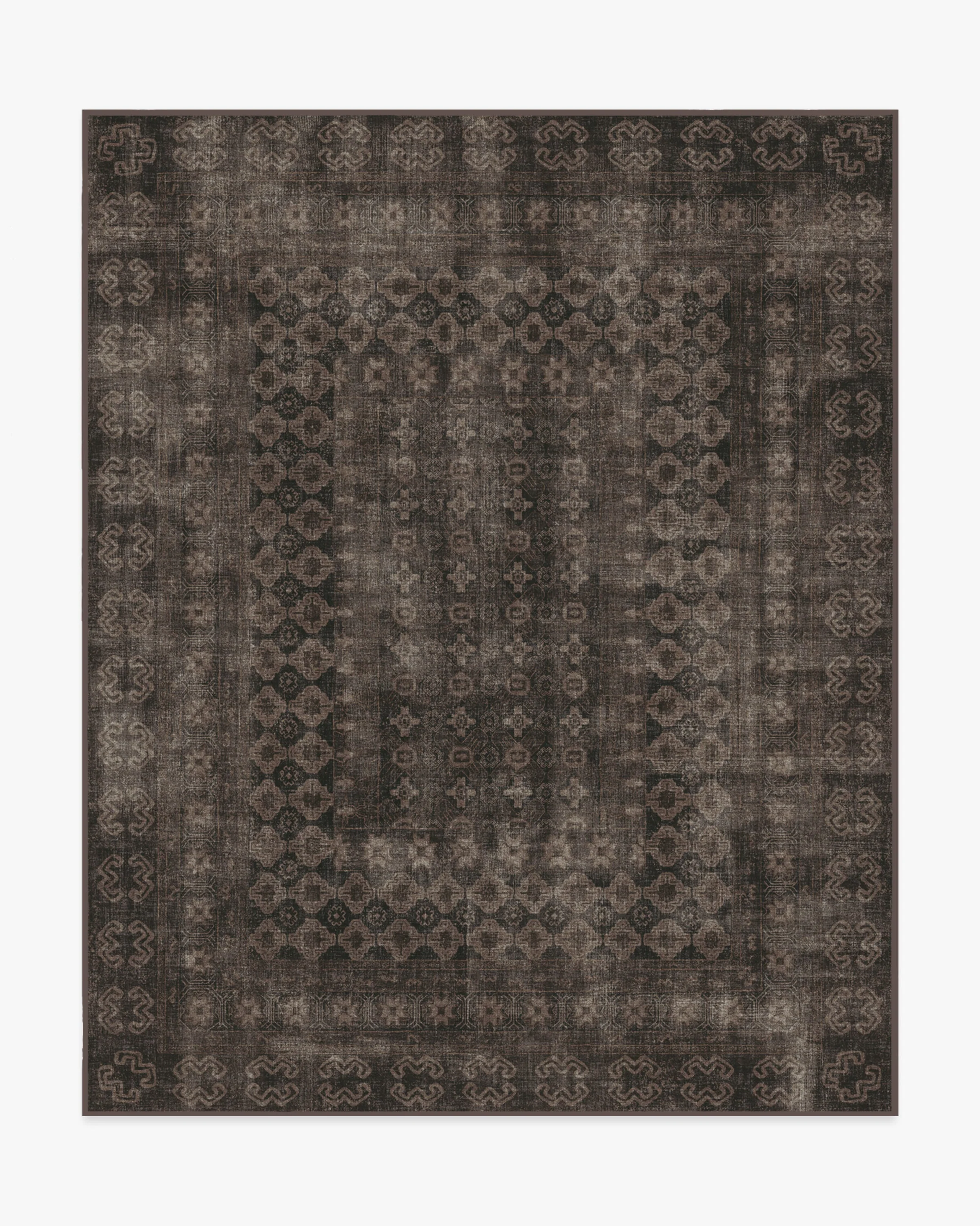 Cyrus Black Flatwoven Rug
