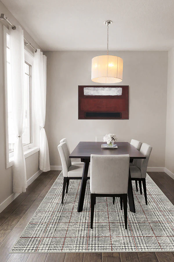 Glen Plaid Flatwoven Rug