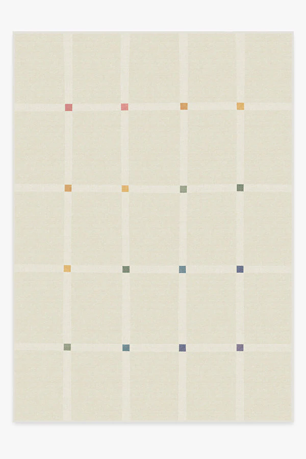 Joanna Ivory Pop Rug by The Home Edit