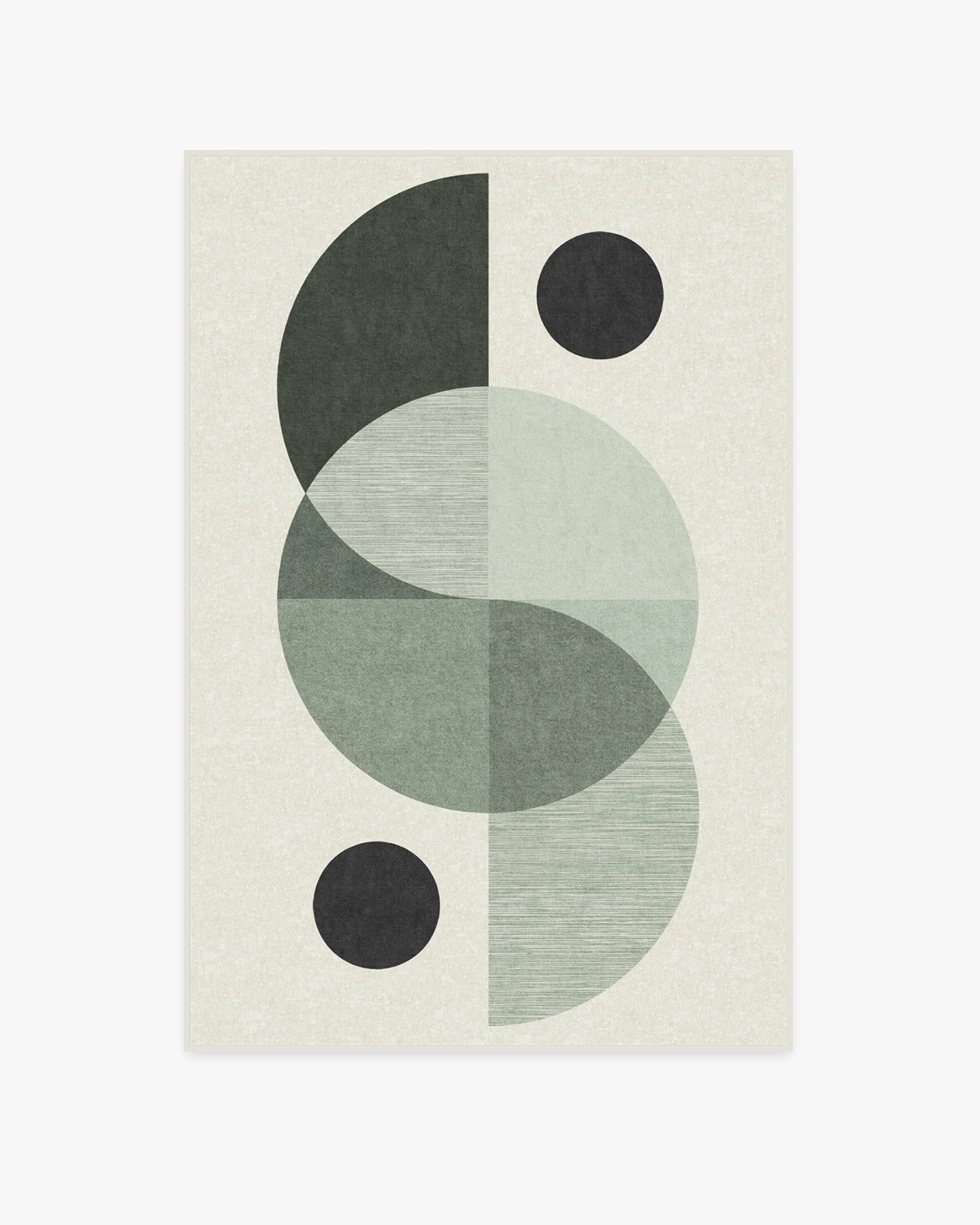Villette Sage Flatwoven Rug by Nina Takesh