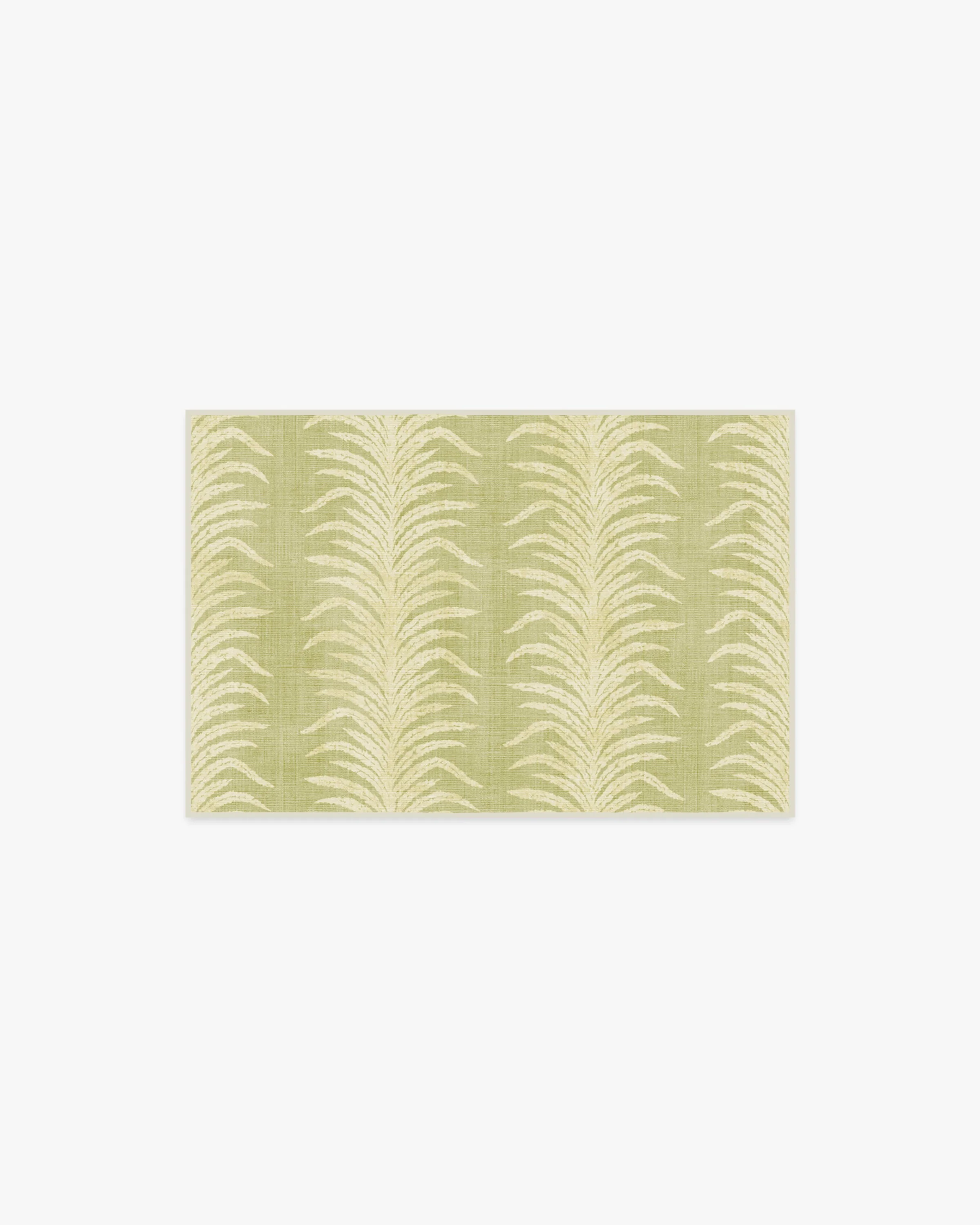 Tree Fern Matcha Green Rug by Sanderson