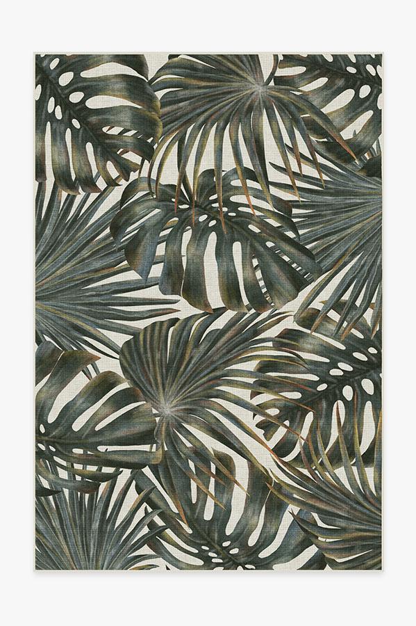 Tropical Green Outdoor Rug