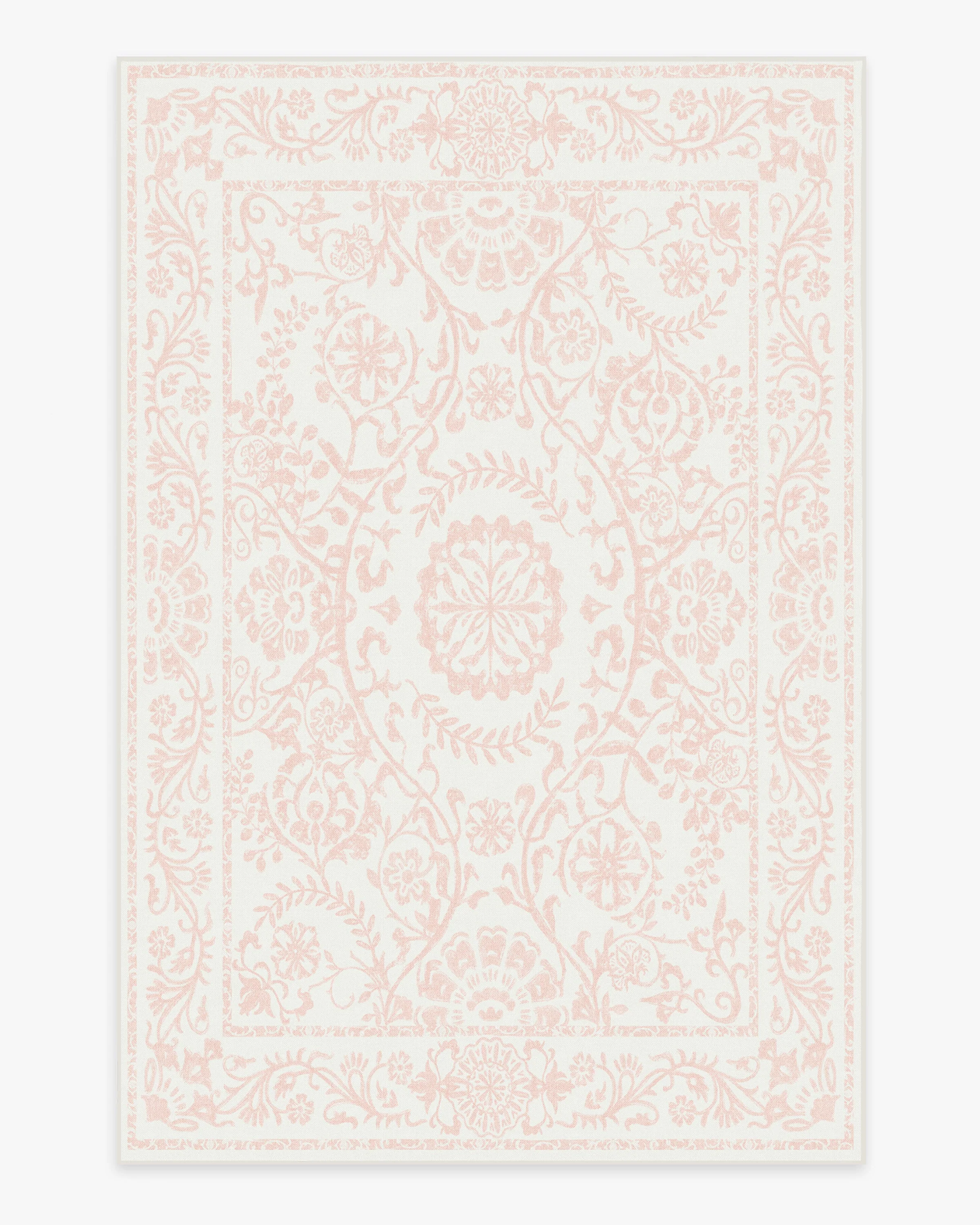 Delphina Powder Pink Flatwoven Rug