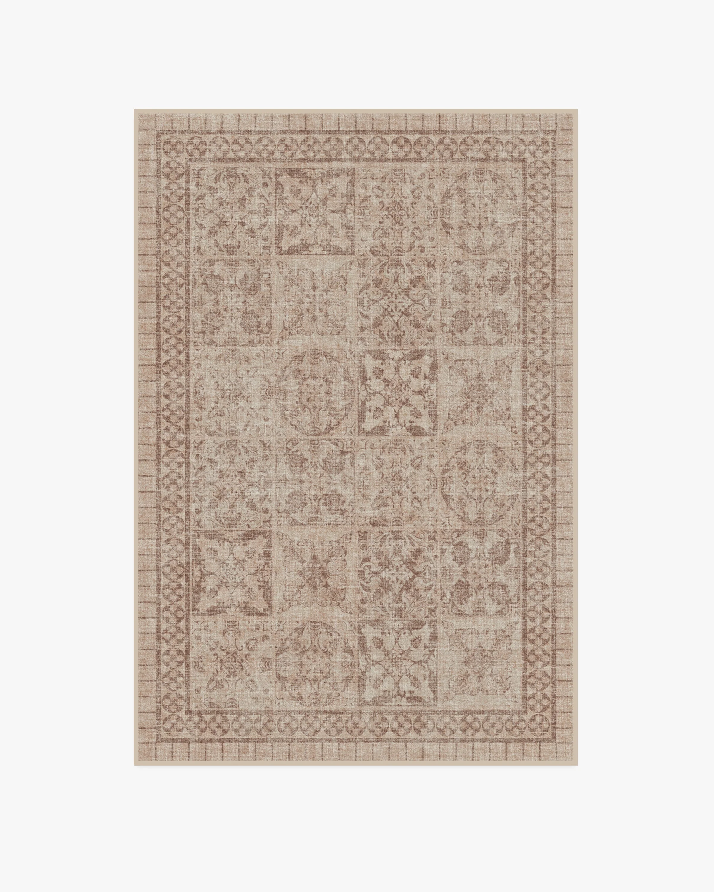 Astoria Rose Gold Flatwoven Rug by The Hiltons