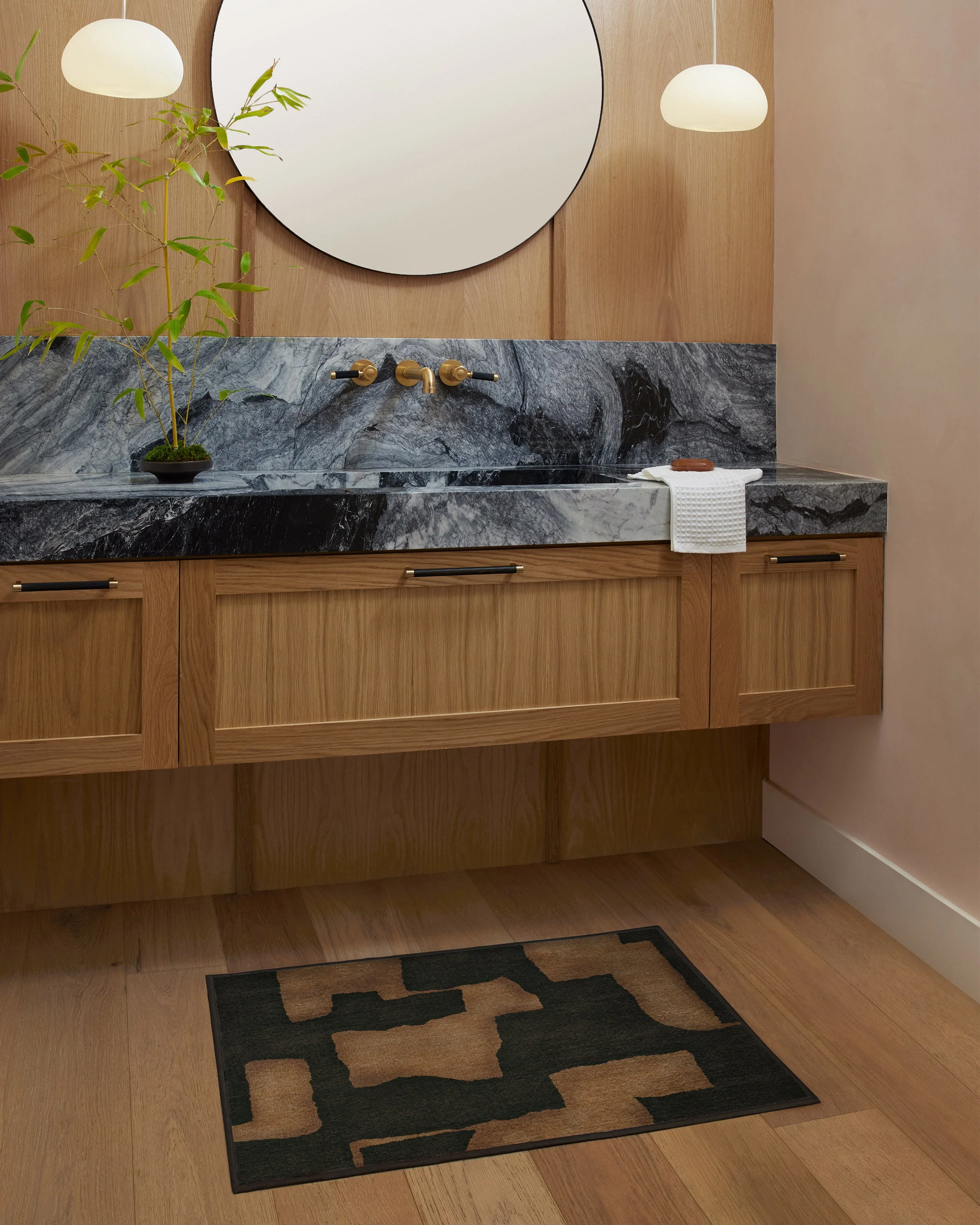 Impresa Charcoal & Taupe Rug