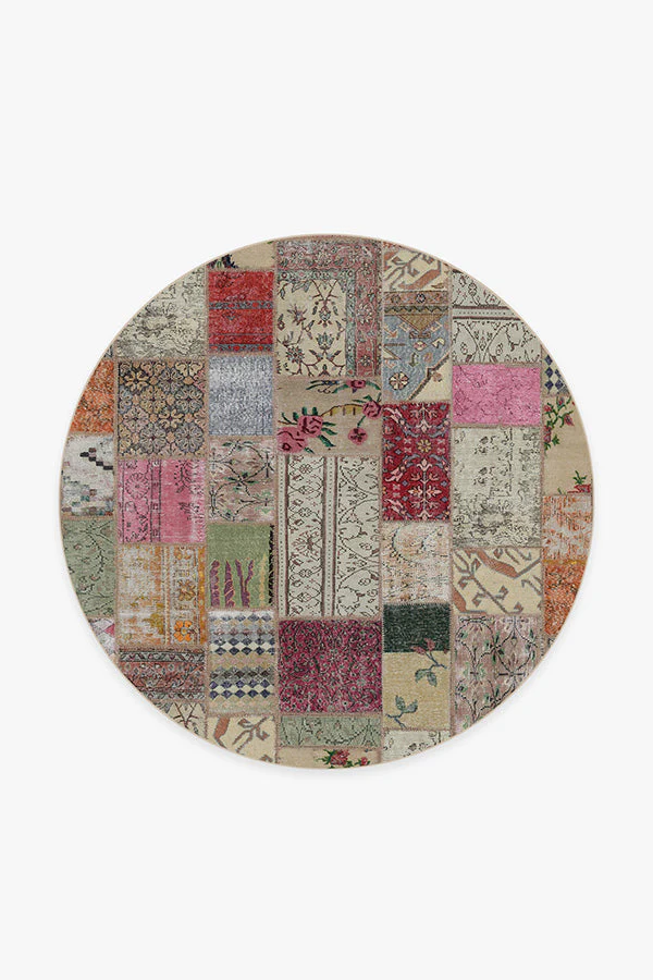 Patchwork Boho Flatwoven Rug