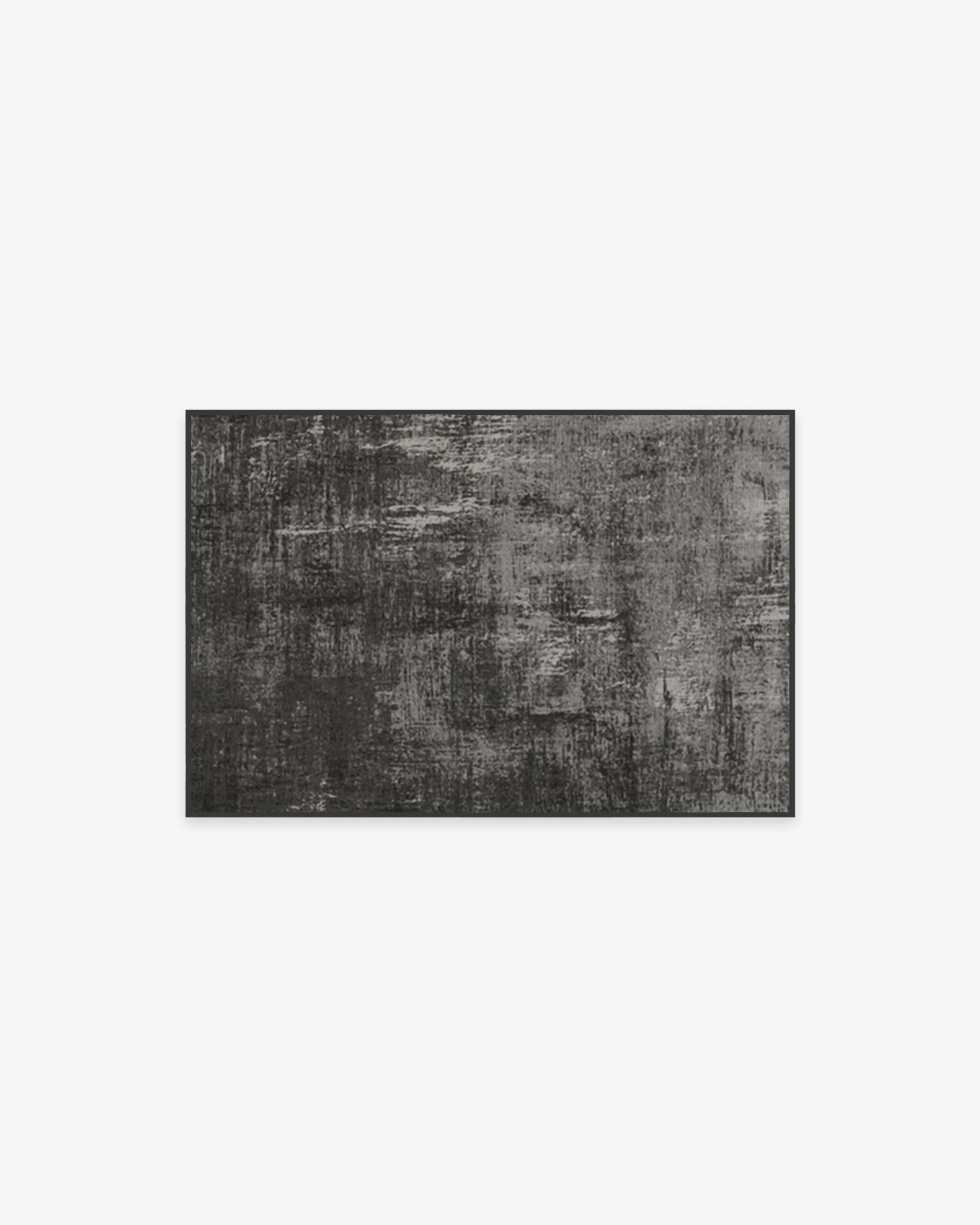 Impasto Greyscale Rug