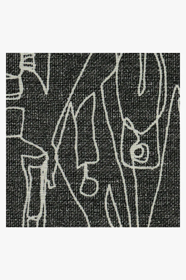 Star Wars Armada Black Flatwoven Rug