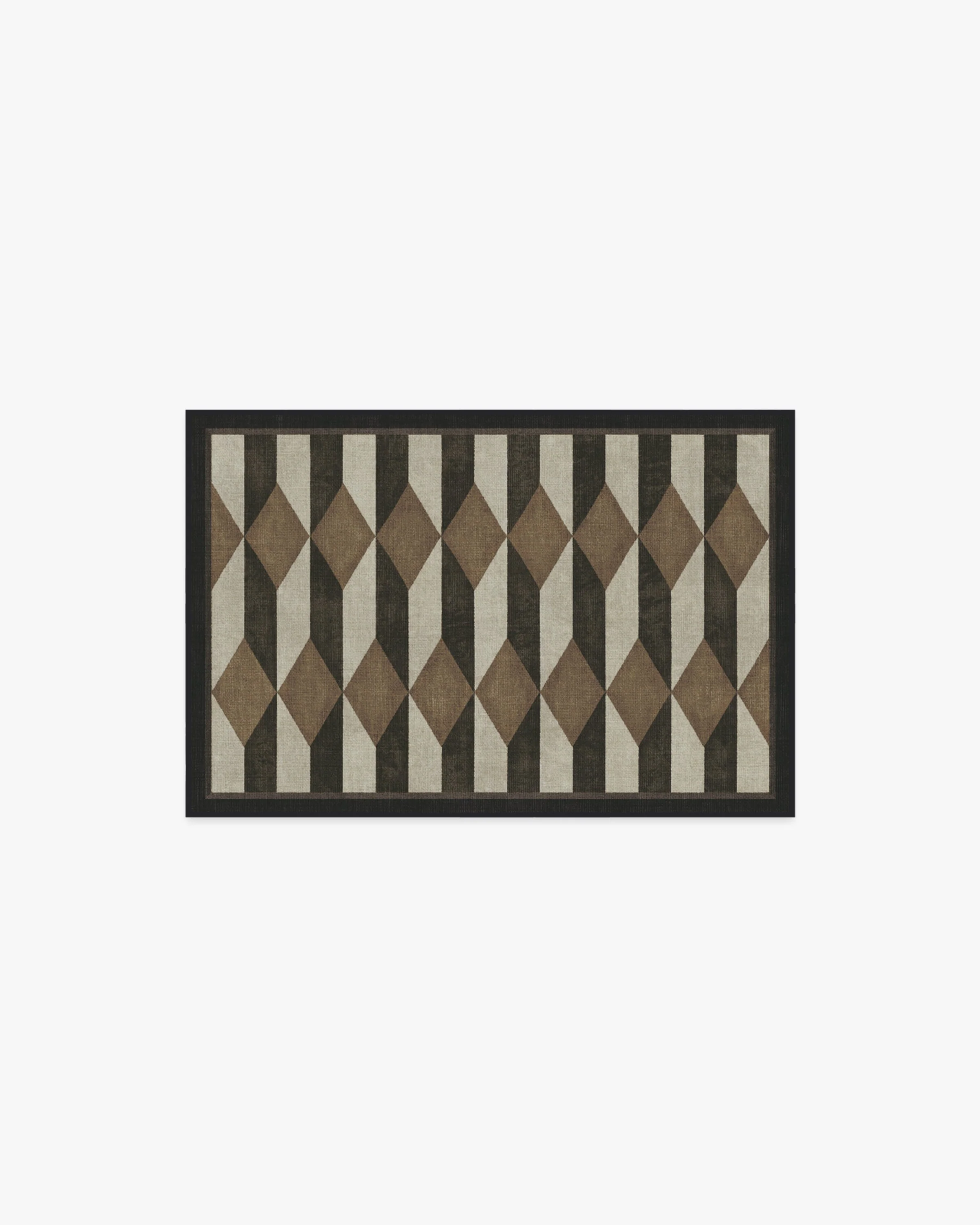 Oak Black & Camel Flatwoven Rug by Martyn Lawrence Bullard