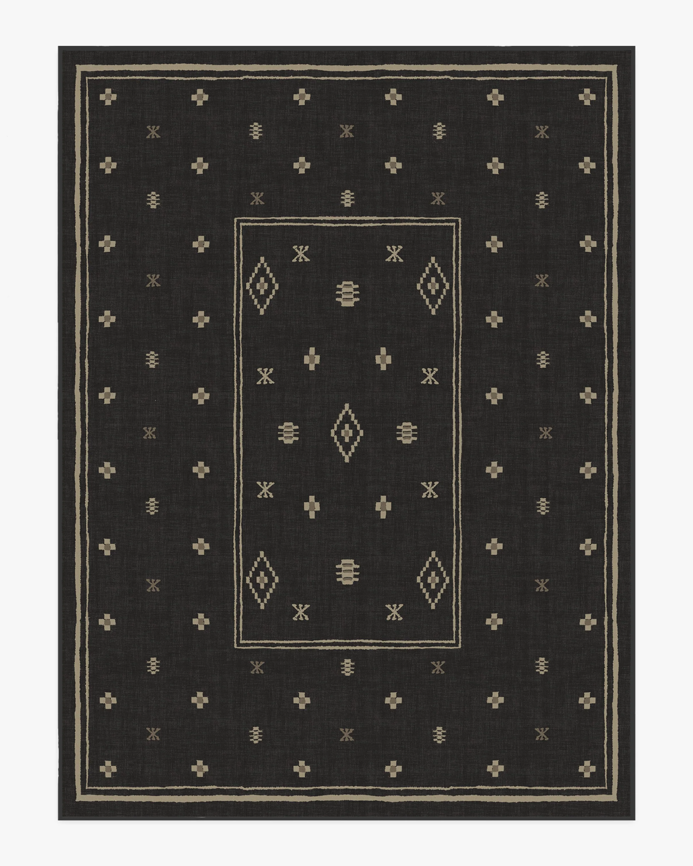 Alma Soft Black Rug
